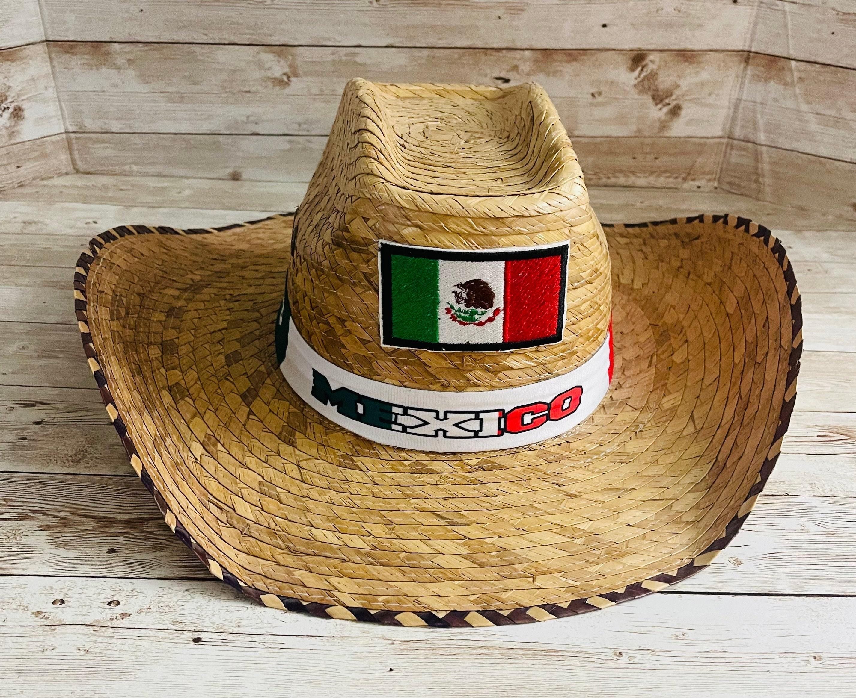 Cowboy Mexican Hat Sombrero Vaquero Artesanal de Palma de Mexico