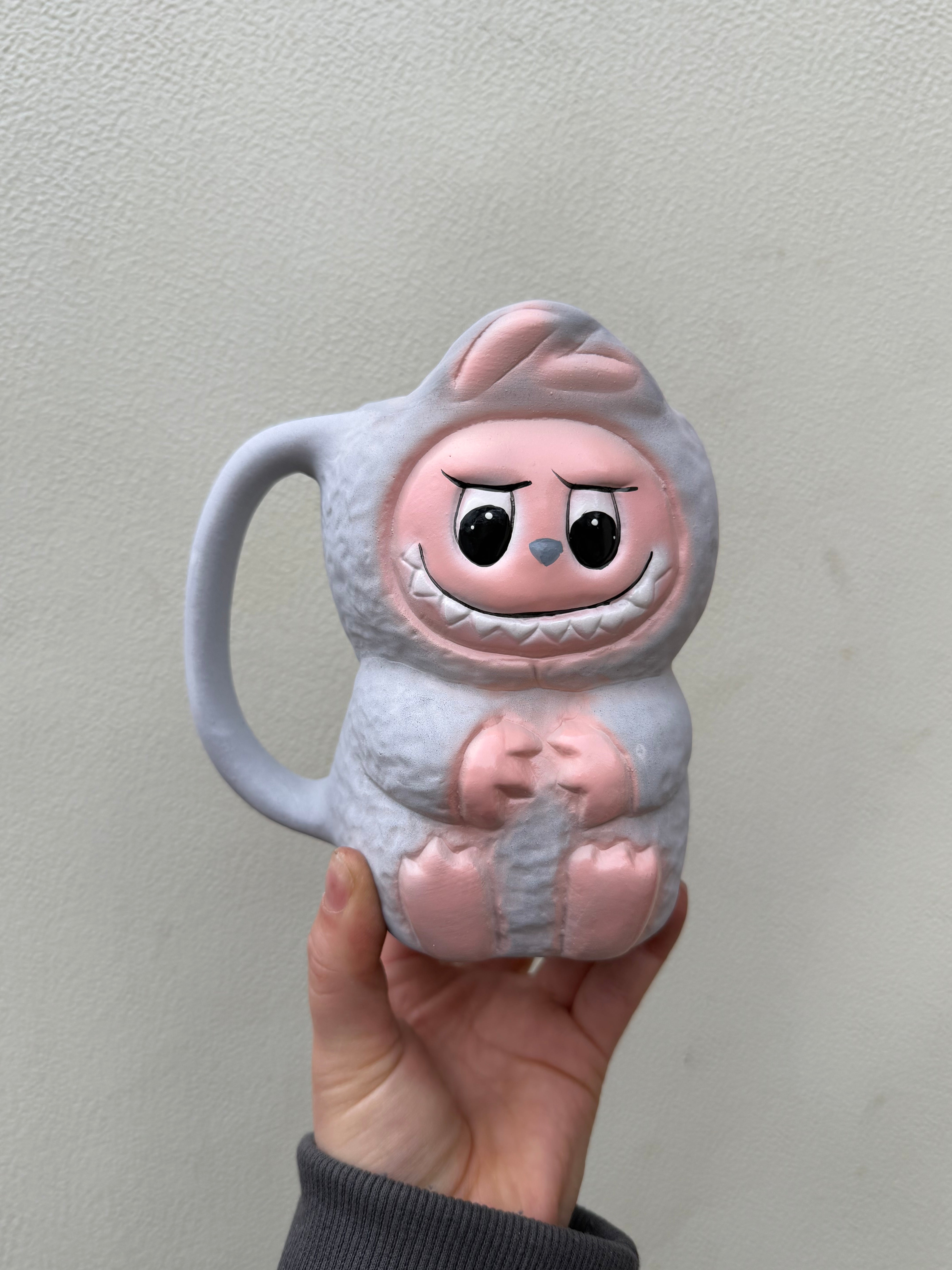 Taza de cerámica Labubu