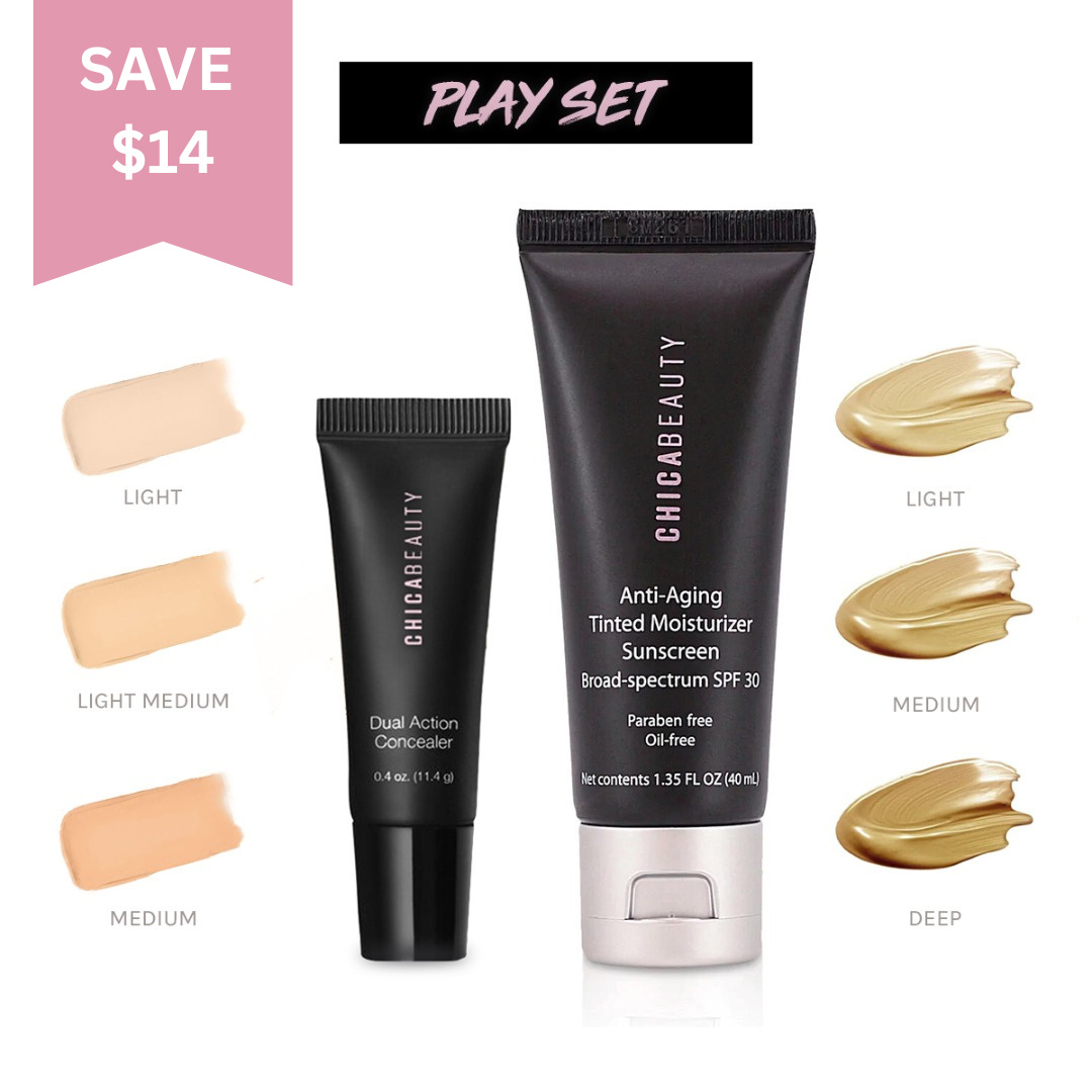 KIT DE MAQUILLAJE (Hidratante con color + Corrector)