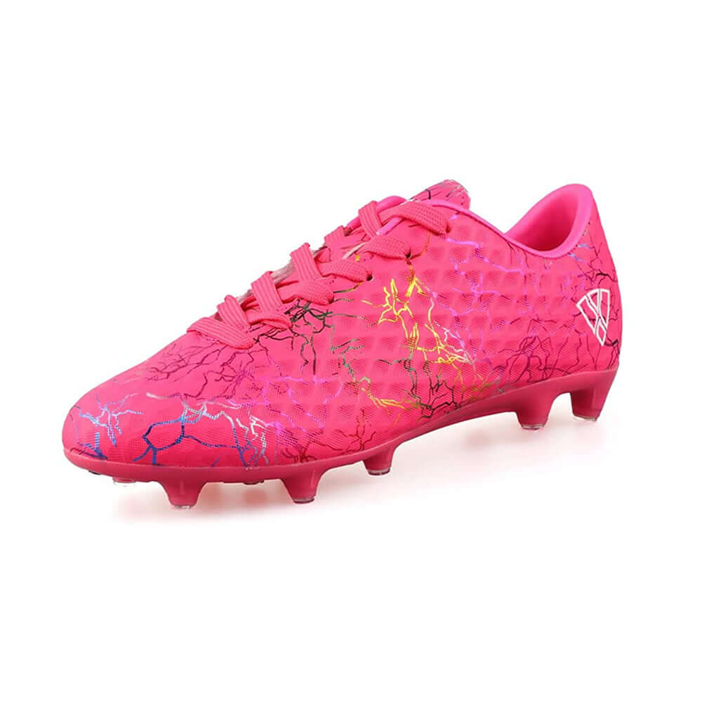 Zodiac JR. Firm Ground Soccer Shoes -Pink