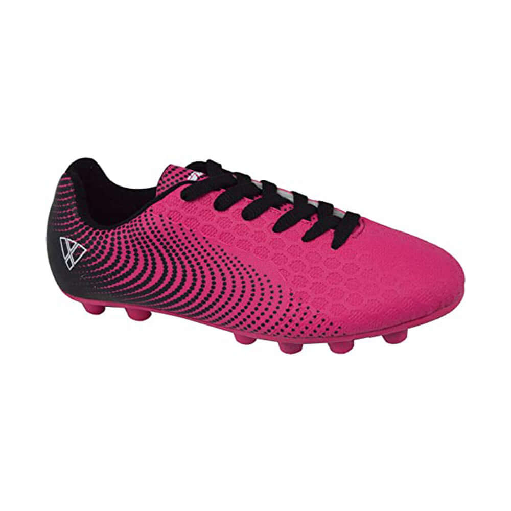 Stealth Firm Ground Soccer Shoes -Pink/Black