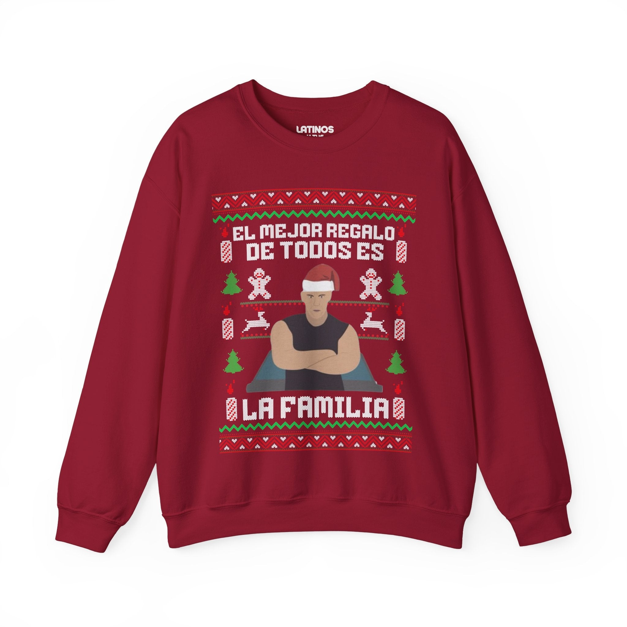 El Mejor Regalo De Todos Es La Familia Vin Fast Furious Latino Ugly Christmas Sweater | Diesel 3 Colores