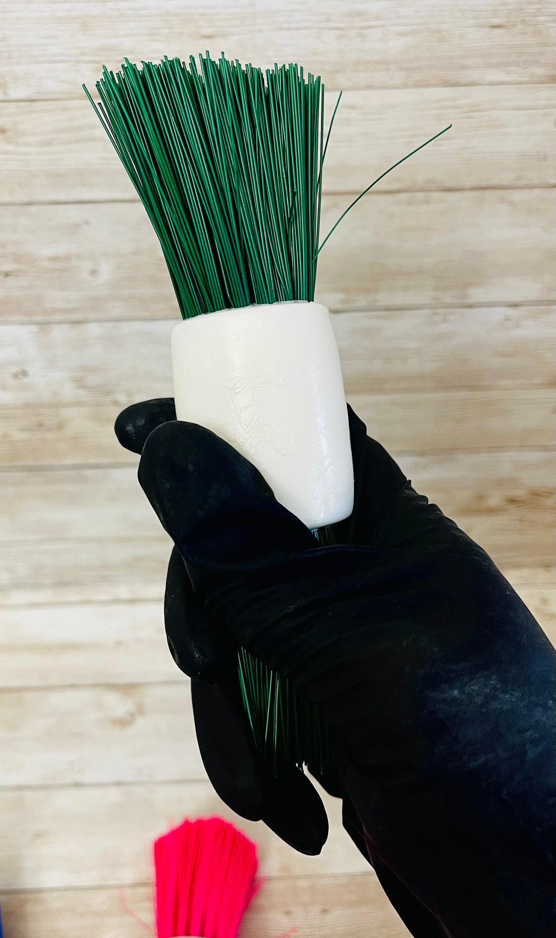 3x Mexican Plastic Brush Scrubber 3 Escobetas Mexicanas de Plastico