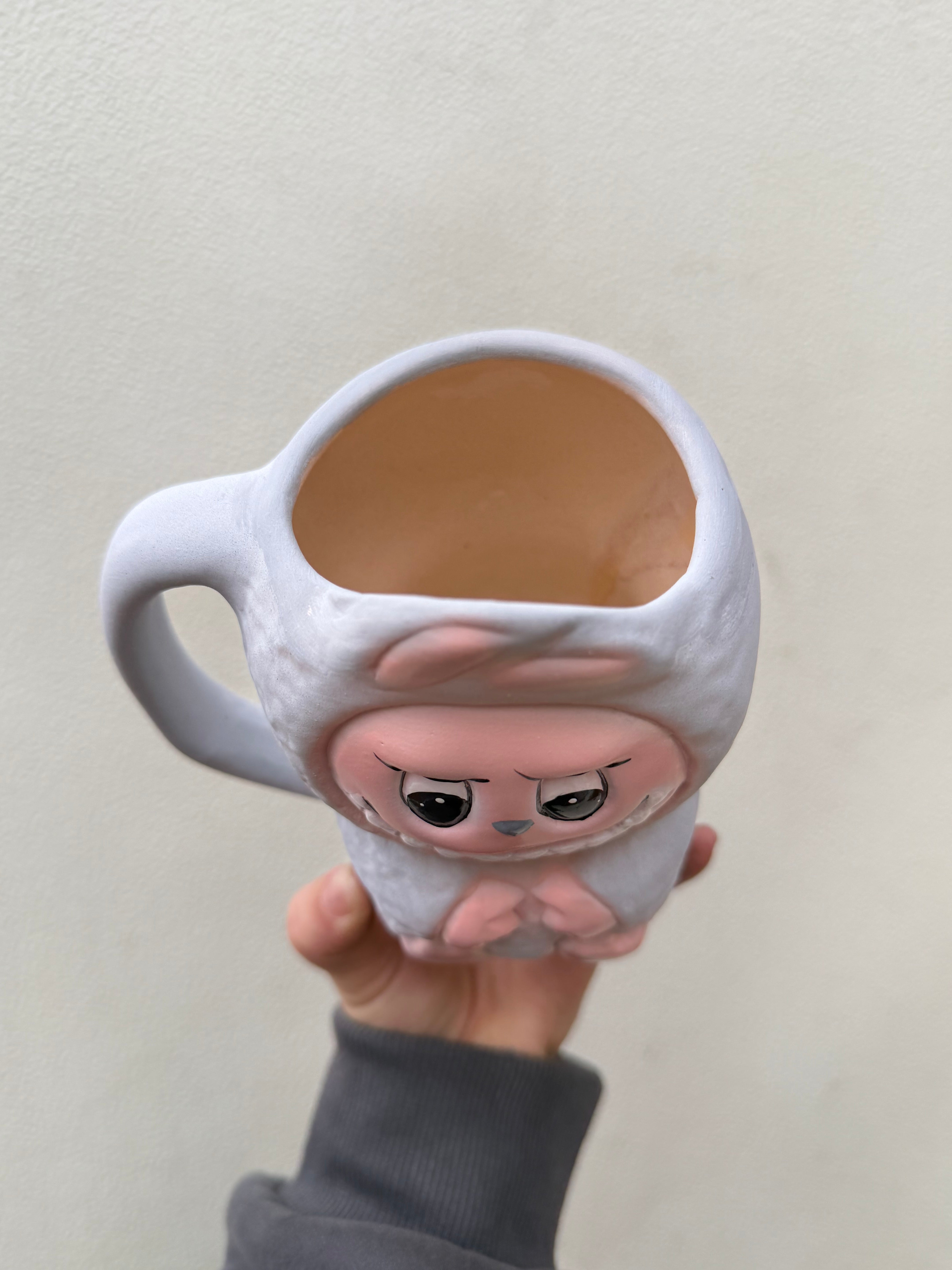 Taza de cerámica Labubu