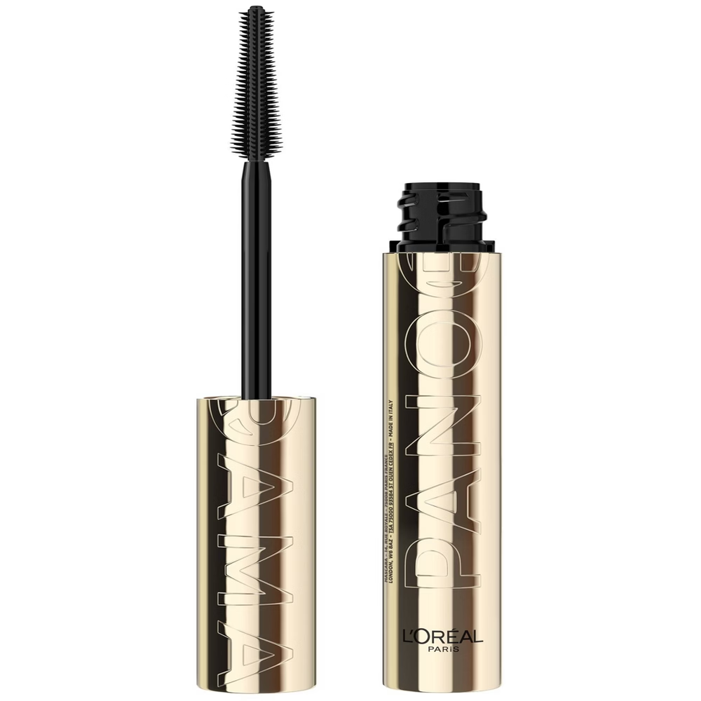 Máscara de Pestañas Voluminous Panorama de L'Oréal Paris, Voluminizadora y Alargadora (700 Black, 9,7 ml)