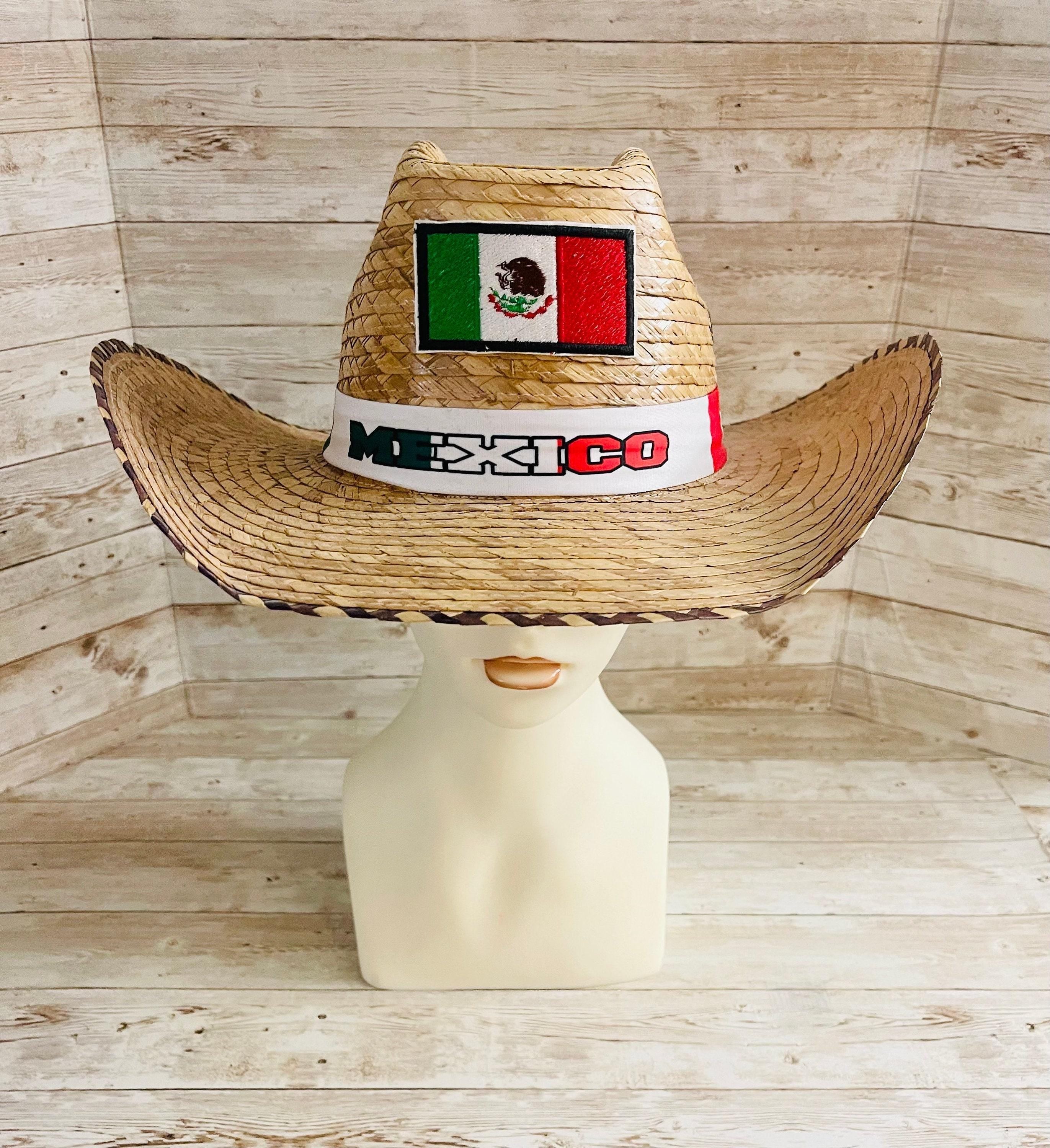 Cowboy Mexican Hat Sombrero Vaquero Artesanal de Palma de Mexico