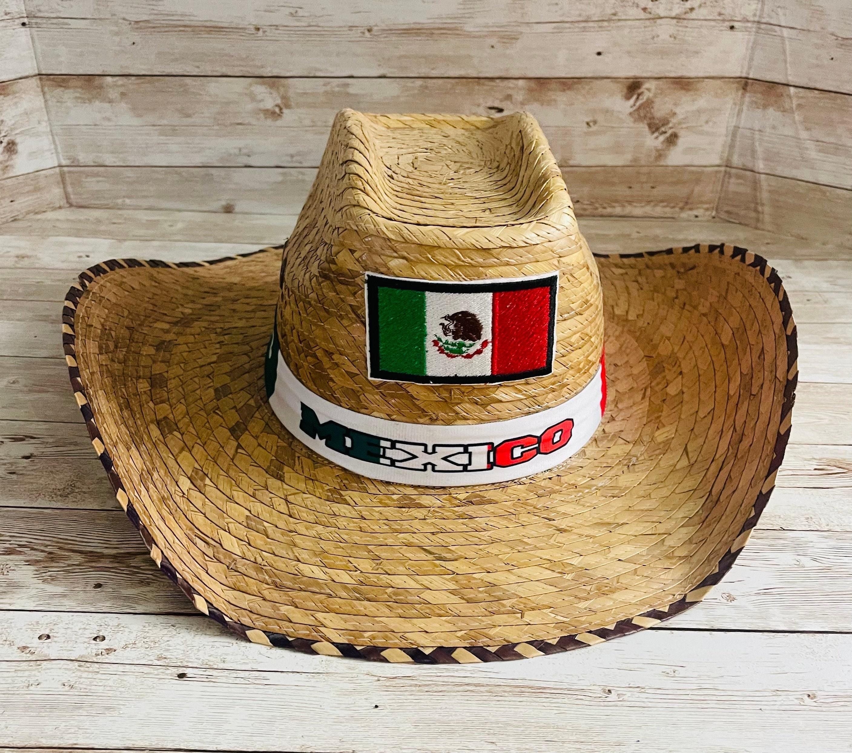 Cowboy Mexican Hat Sombrero Vaquero Artesanal de Palma de Mexico