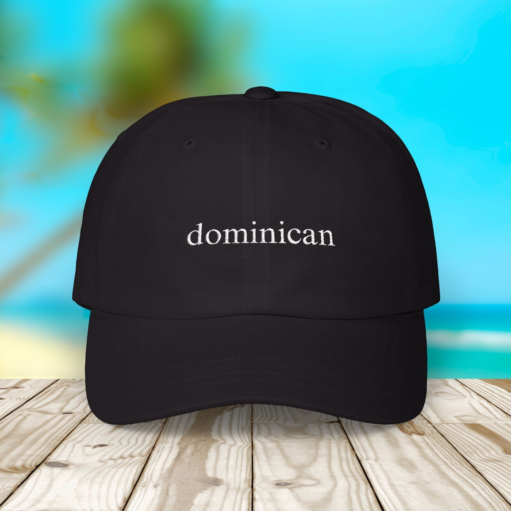 Dominican Embroidered Dad Hat