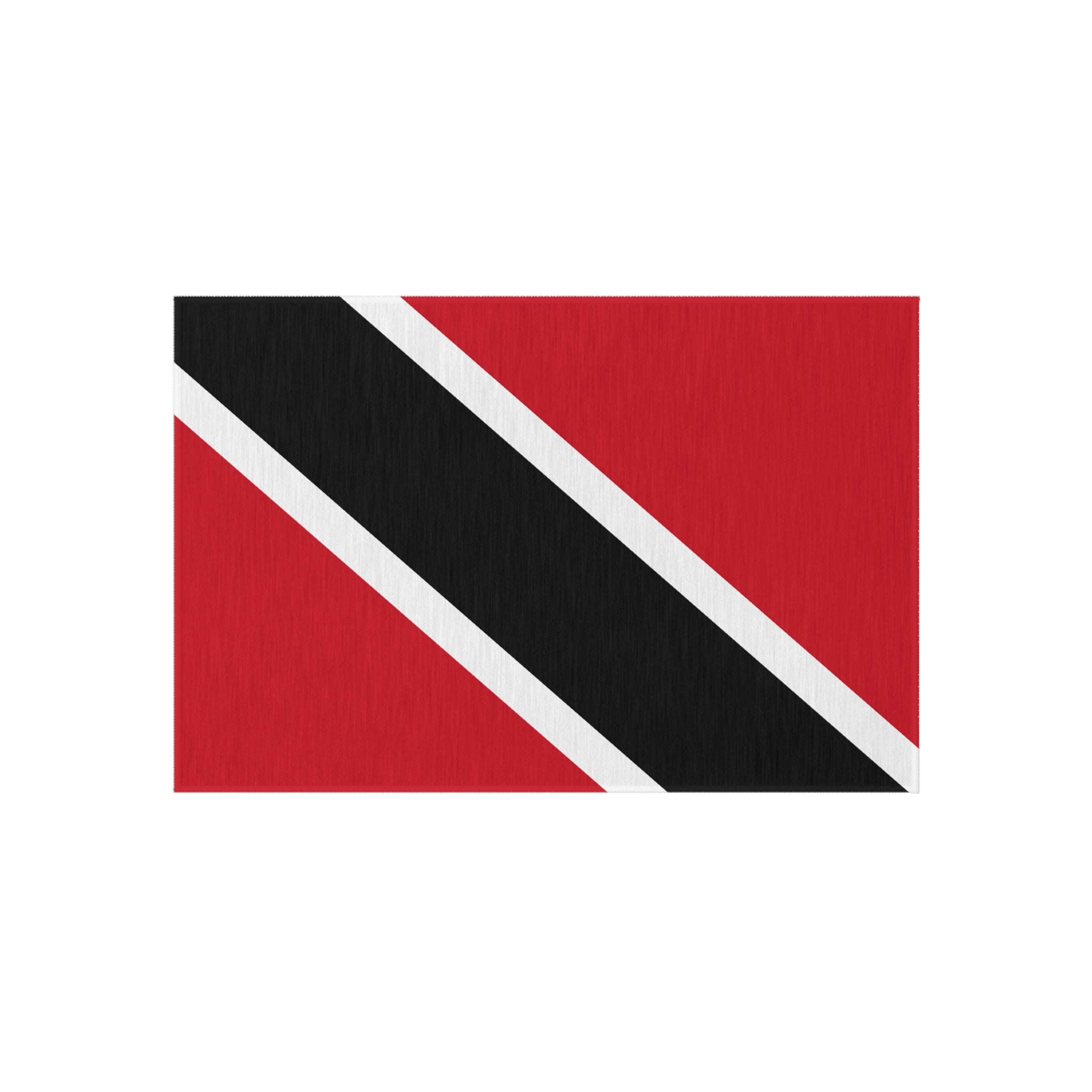 Alfombra Antideslizante para Exteriores con Bandera de Trinidad y Tobago | Chaguanas | San Fernando | 24"x36"