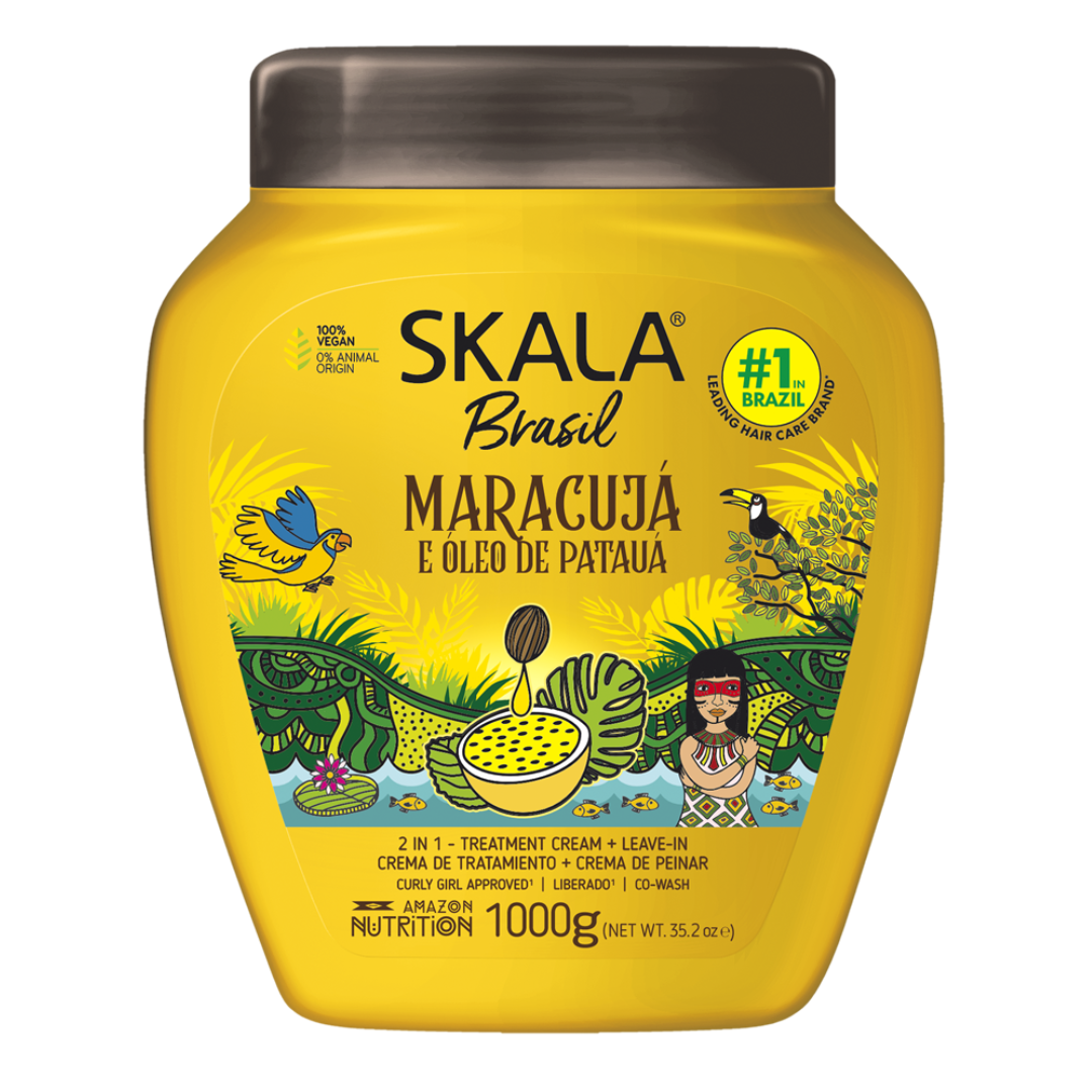 Acondicionador y Crema 2 en 1 Maracuyá Skala (1 L)