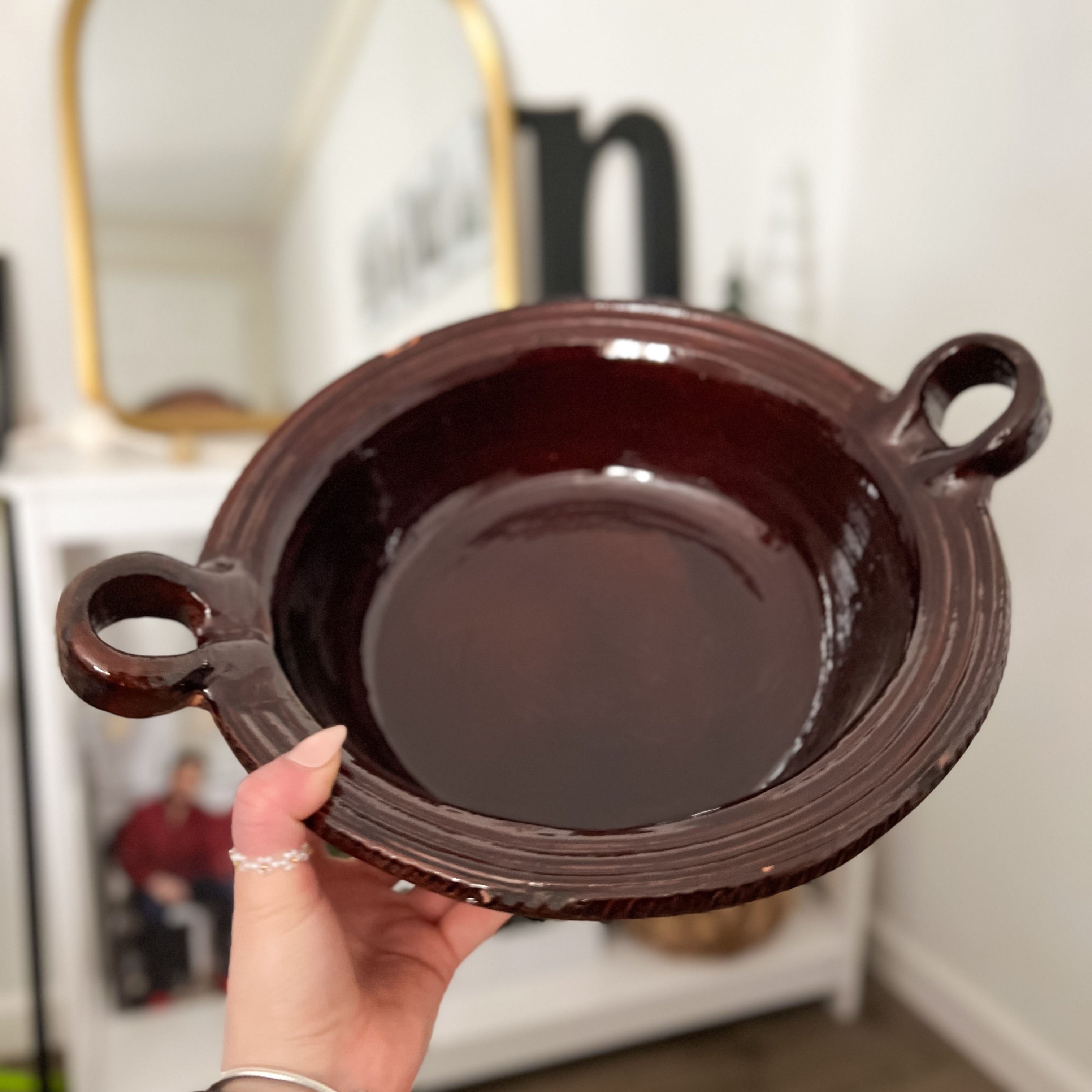 Olla tradicional mexicana sin tapa