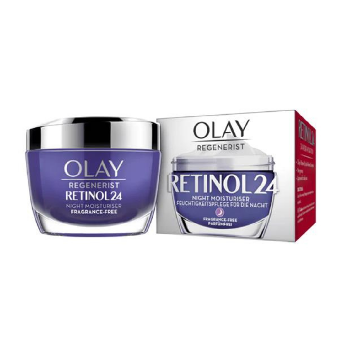 Olay Regenerist Retinol 24 Hidratante Facial de Noche sin Fragancia (1.7oz)