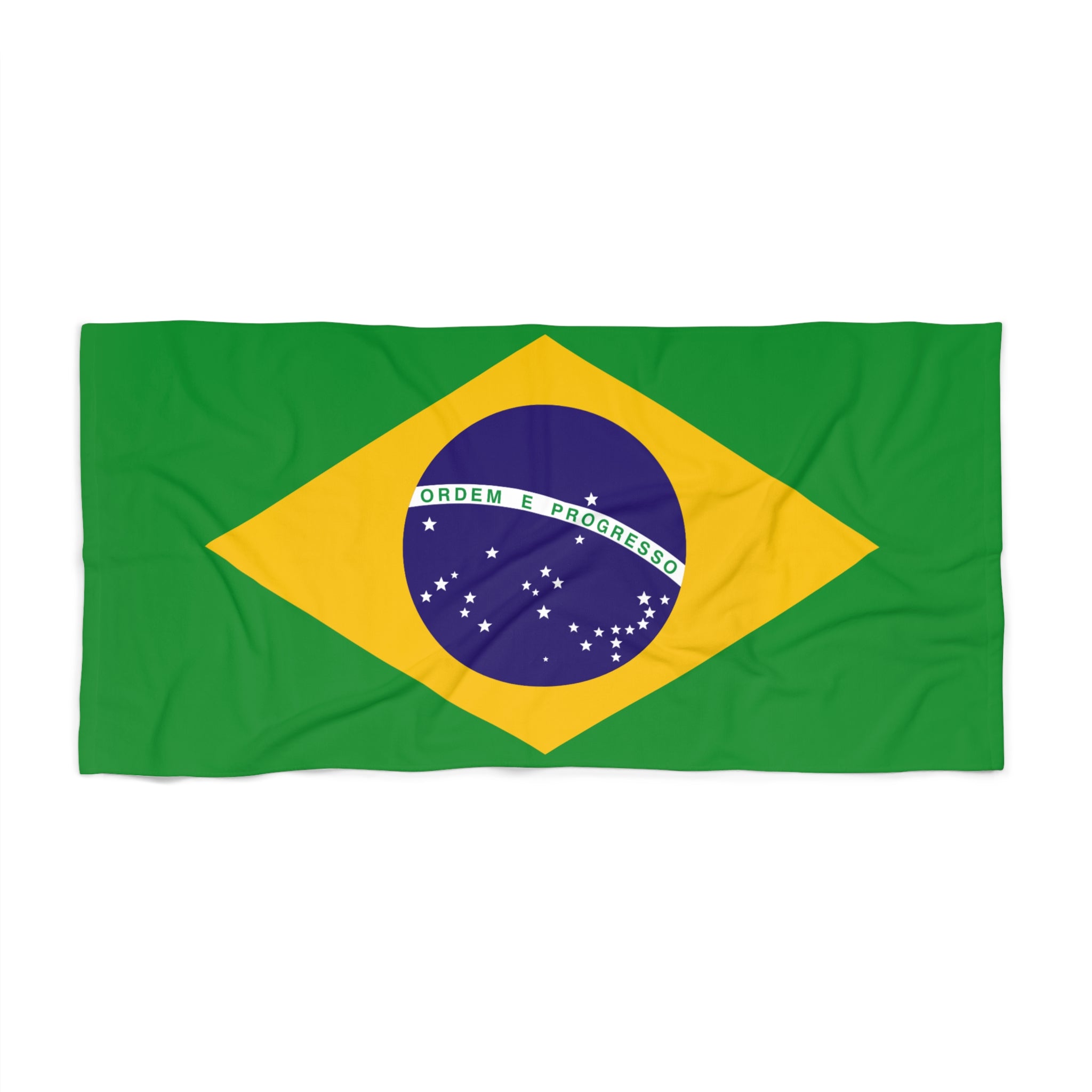 BRAZIL Flag Beach Towel | Quality & Long Lasting - 2 Sizes | Brazilian Pride | Gift for Brazilians