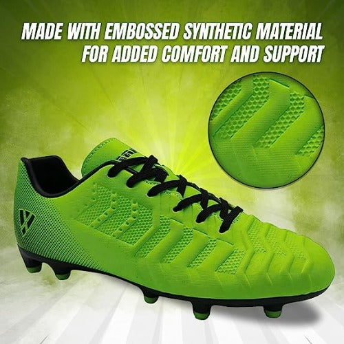 Laguna JR. Firm Ground Soccer Shoes -Lime Green/Black