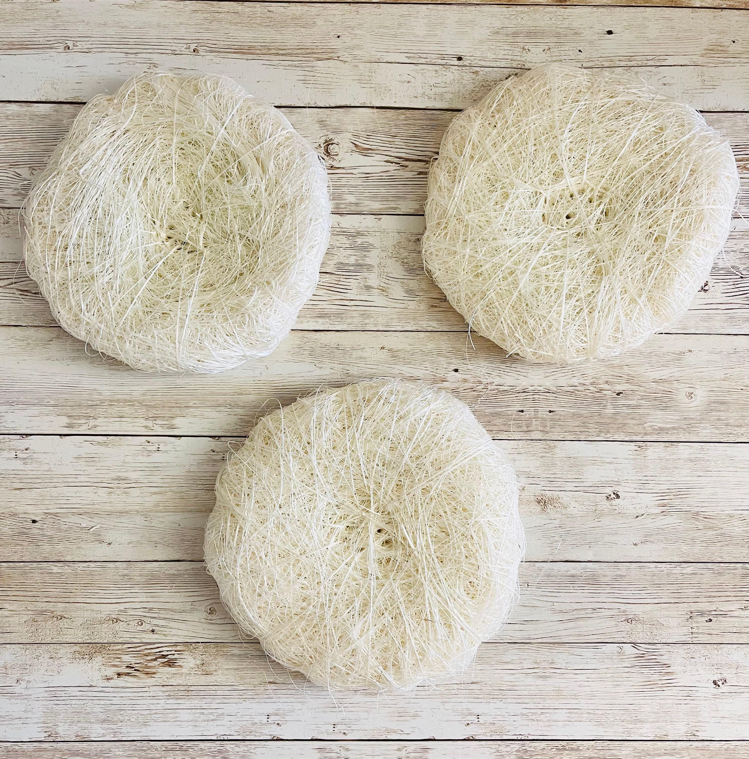 Estropajo De Ixtle Mexicano Ixtle Scourer Body Scrub 100% Natural Fibers