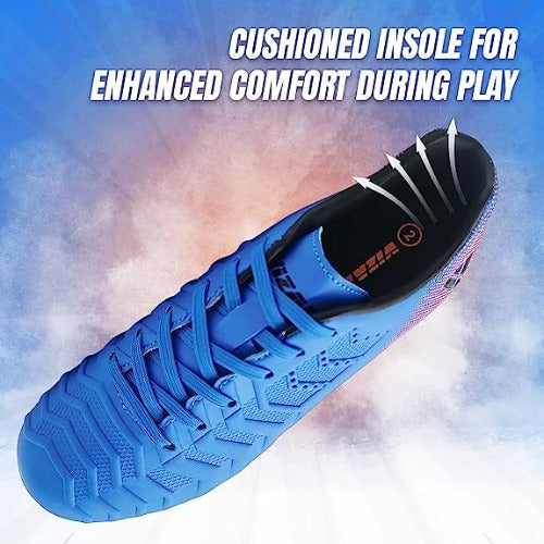 Laguna JR. Firm Ground Soccer Shoes -Royal Blue/Orange