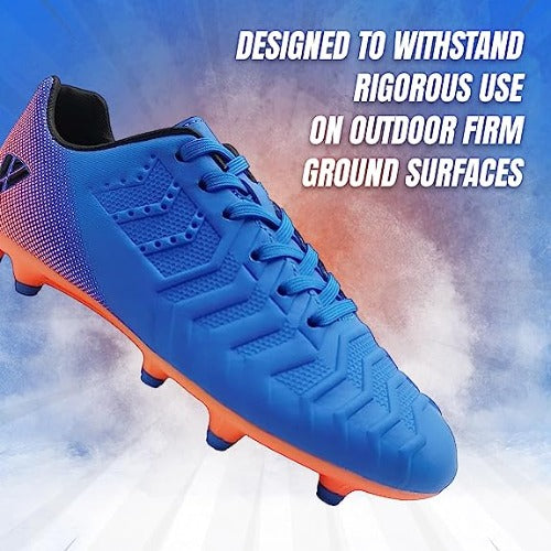 Laguna JR. Firm Ground Soccer Shoes -Royal Blue/Orange