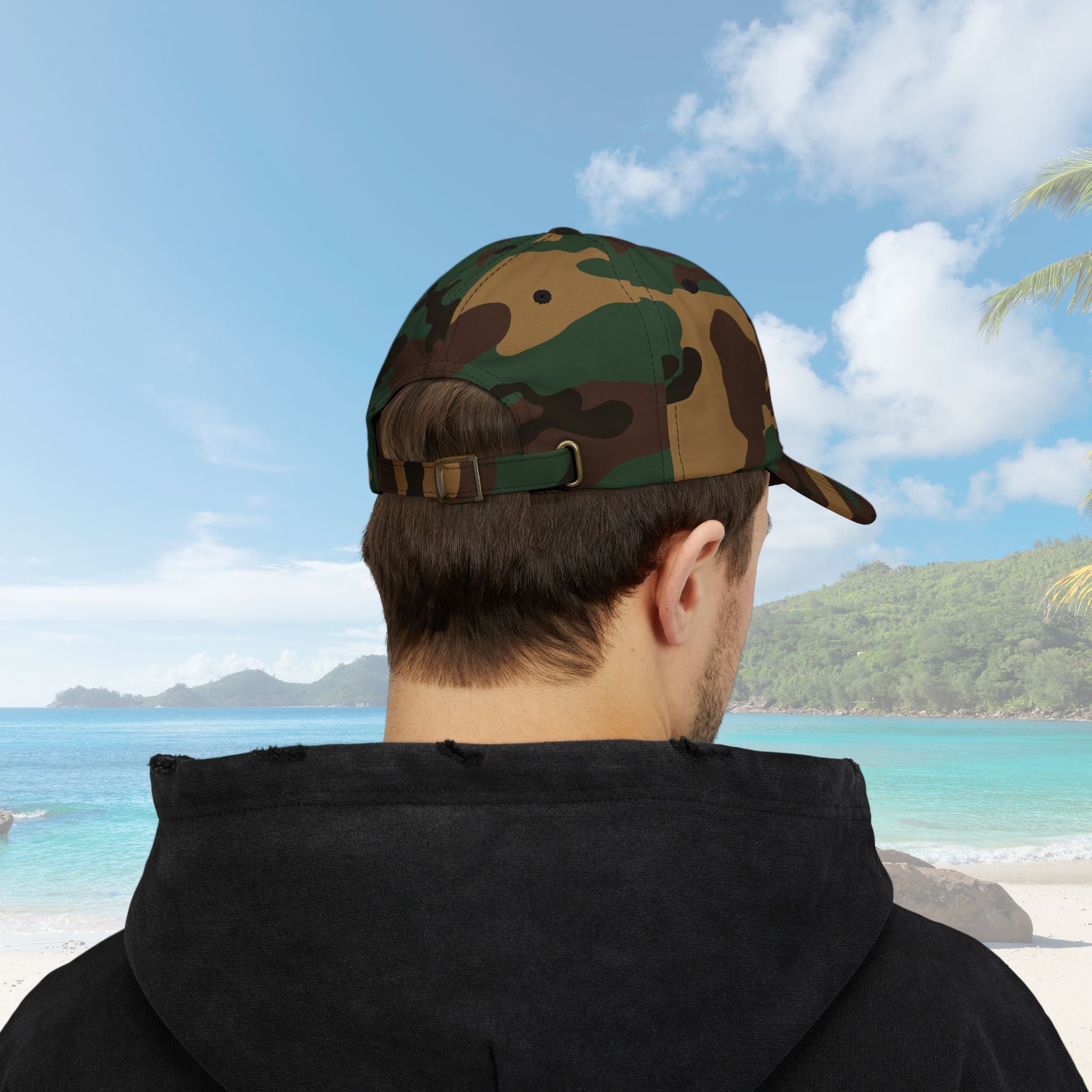 Dominican Embroidered Dad Hat