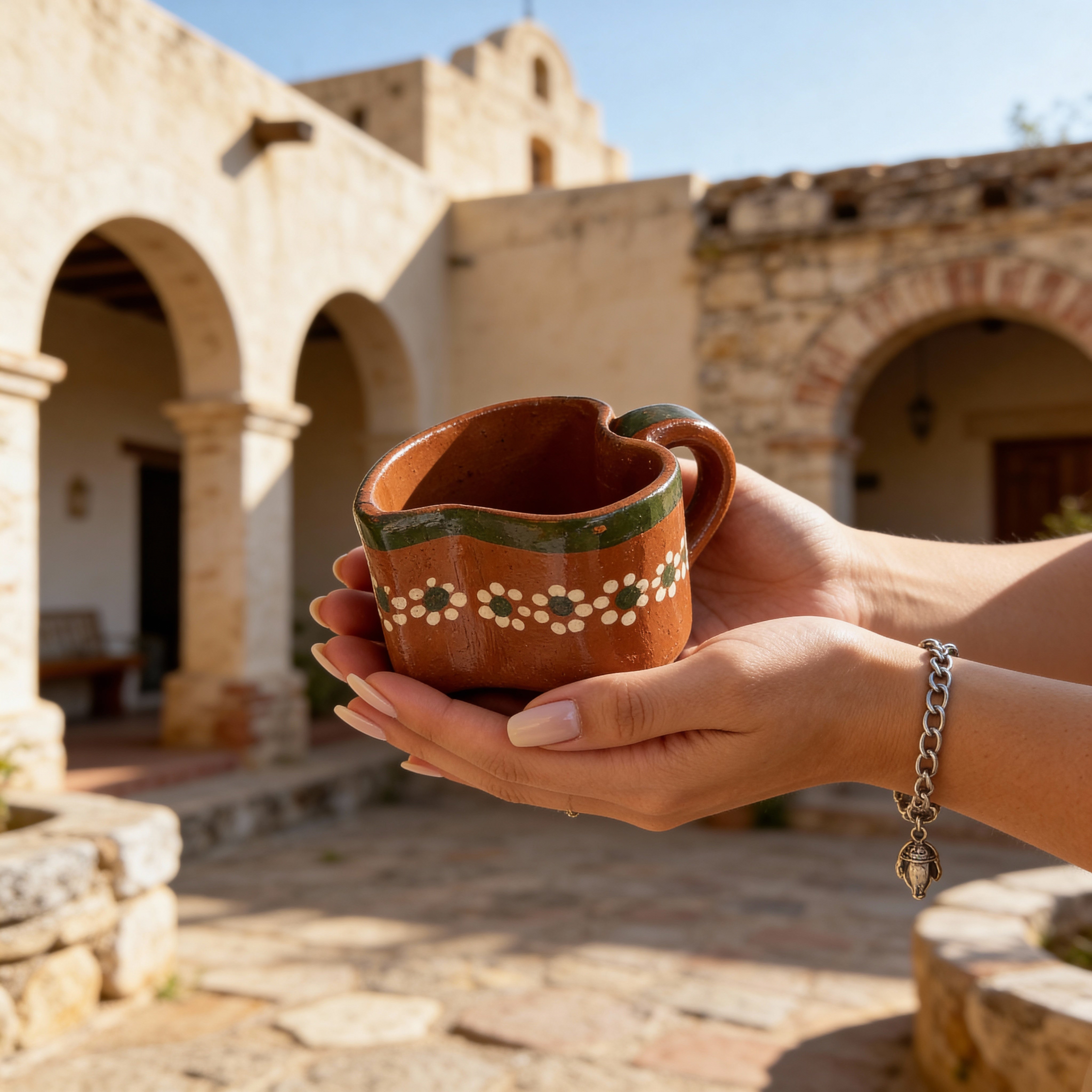 Taza Artesanía Corazón