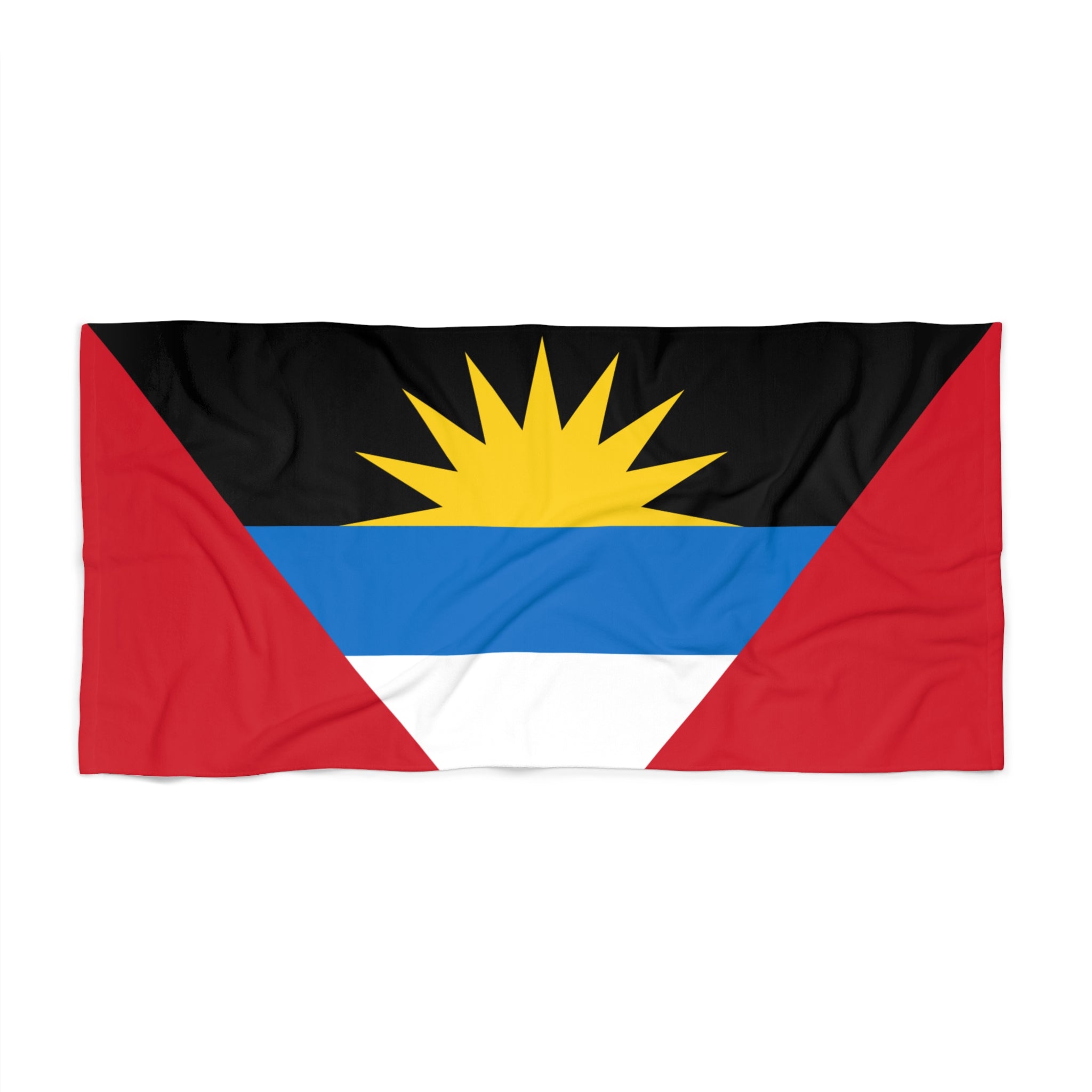 Toalla de playa de Antigua y Barbuda | Calidad y durabilidad - 2 tamaños | Orgullo antiguano | Regalo para antiguanos y barbudenses