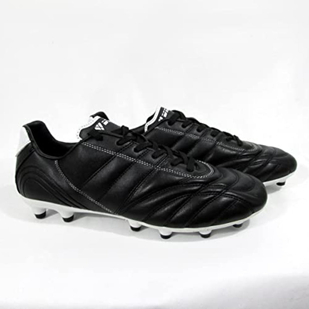 Classico Firm Ground Soccer Shoes -Black/White
