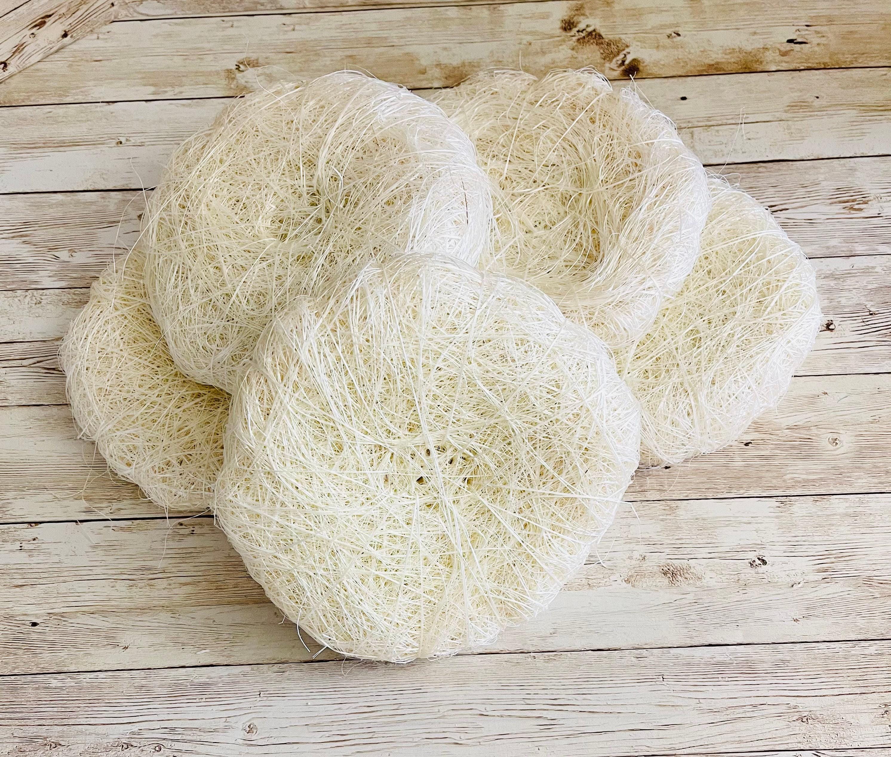 Estropajo De Ixtle Mexicano Ixtle Scourer Body Scrub 100% Natural Fibers