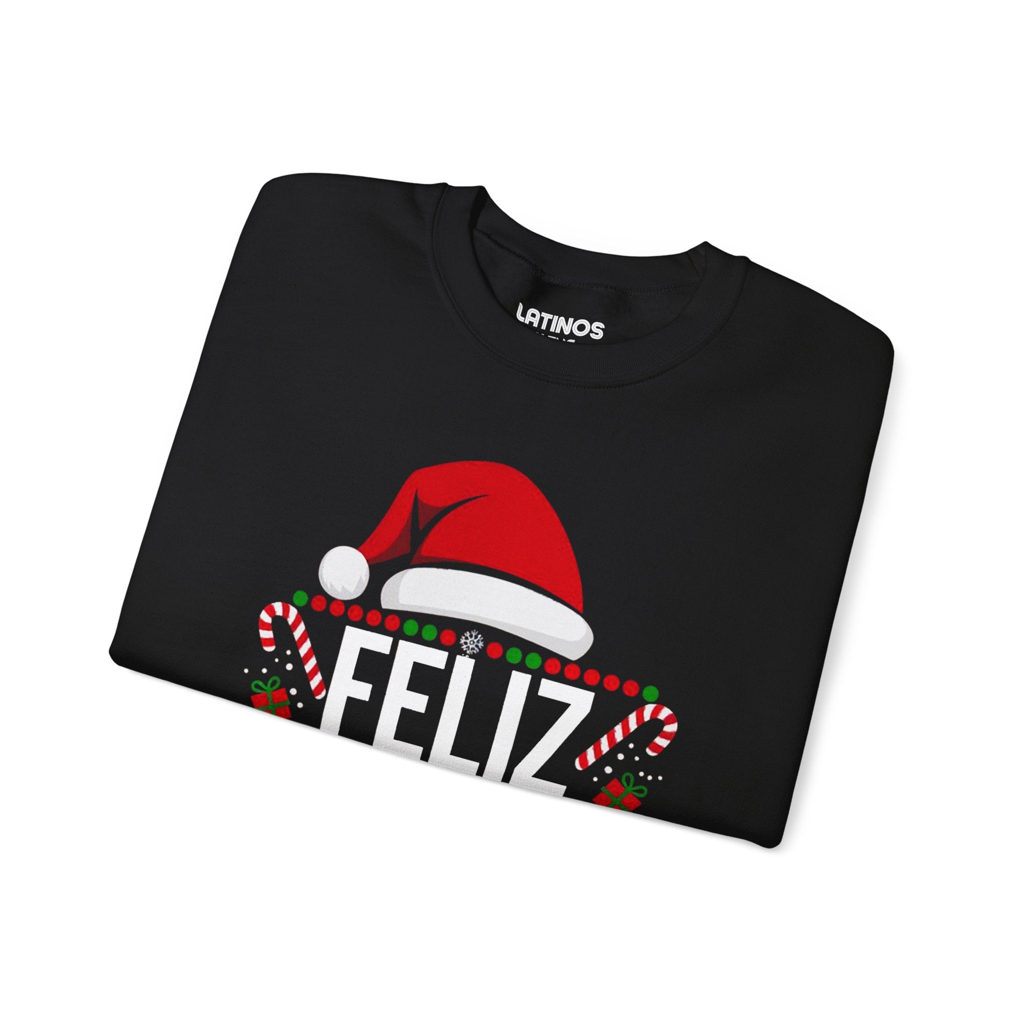 Suéter de Navidad "Feliz Navidad Cabrones" | Sudadera cómoda de cuello redondo | Divertido regalo de Navidad Latino | 4 colores
