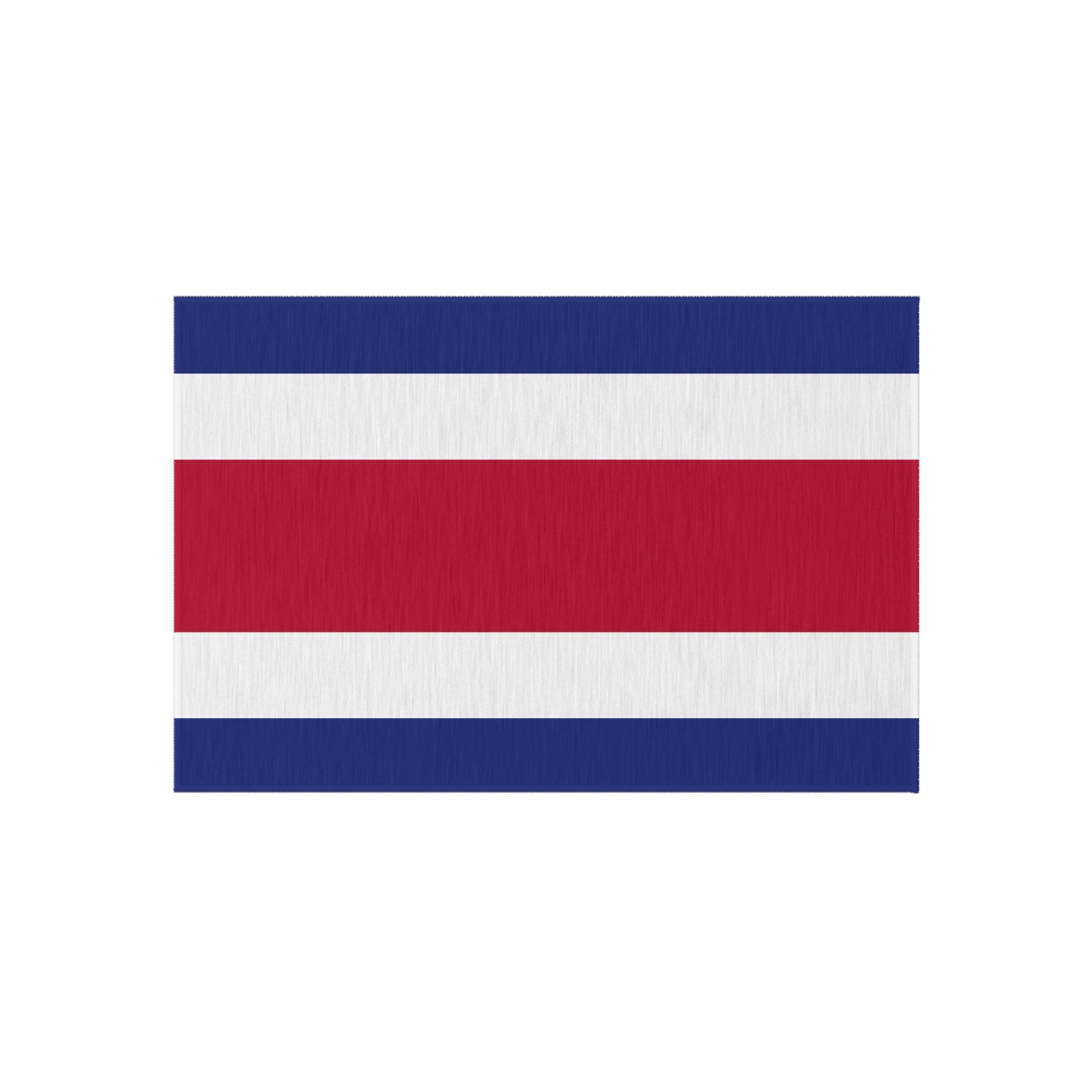 Flag Of Costa Rica Outdoor Non-Slip Door Mat | Copa America | 24"x36"