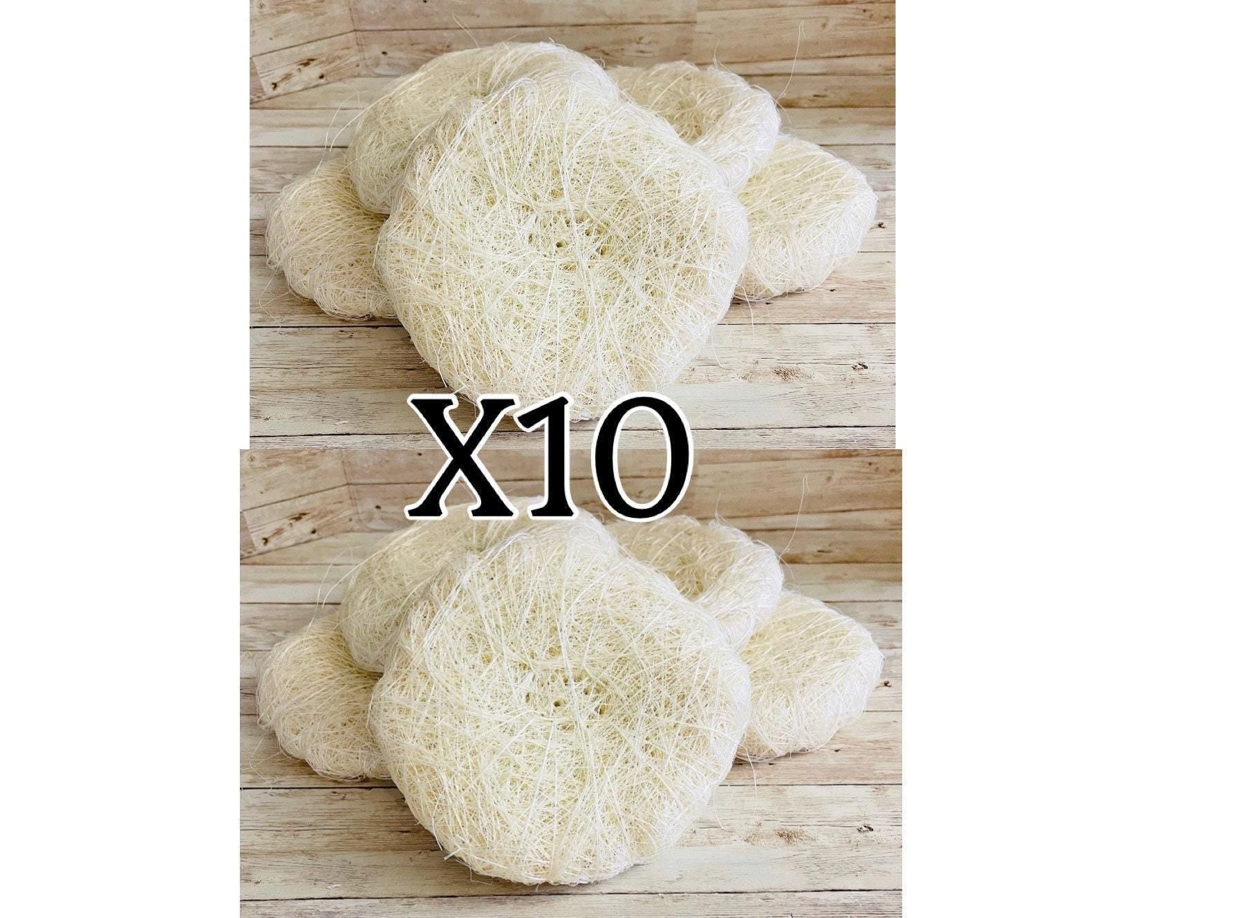 Estropajo De Ixtle Mexicano Ixtle Scourer Body Scrub 100% Natural Fibers