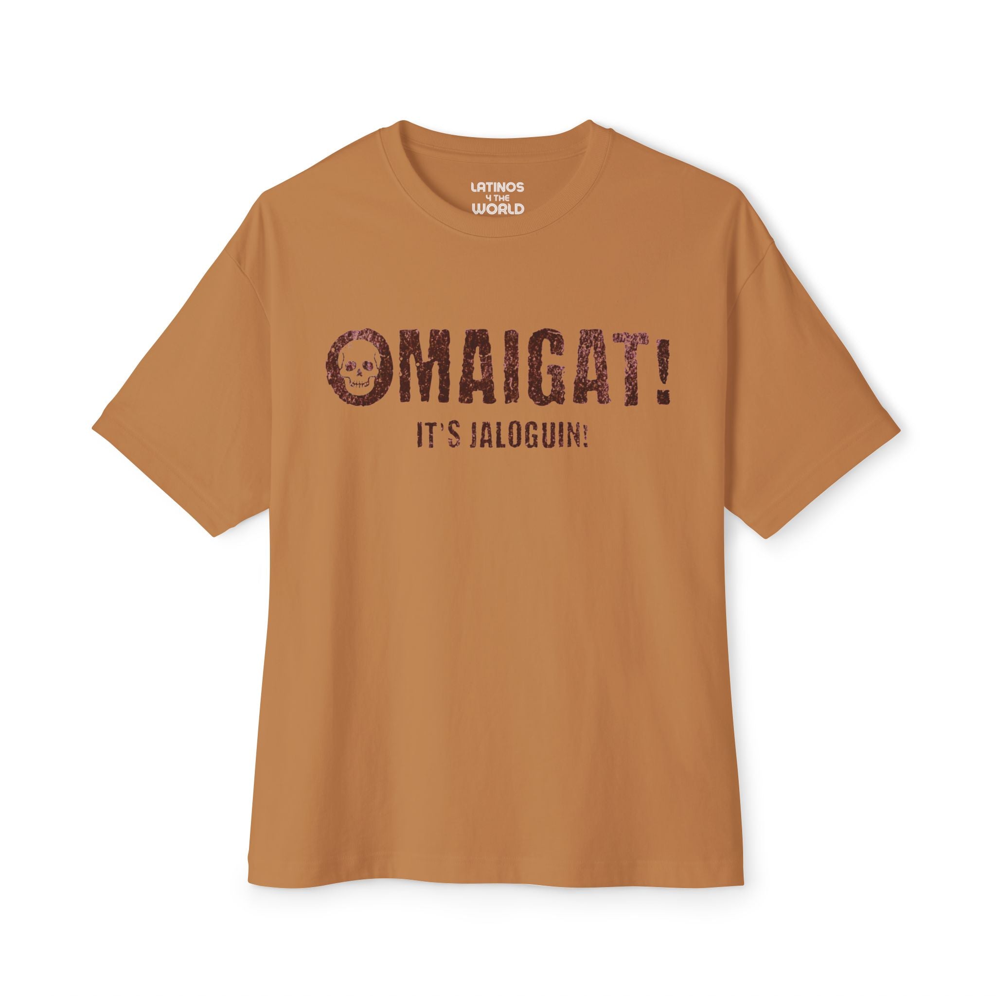 ¡Omaigat! Es la camiseta de Jaloguin Latino | OMG Halloween, Boo Scary Spooky Horror Costume Latino | Unisex - 3 colores