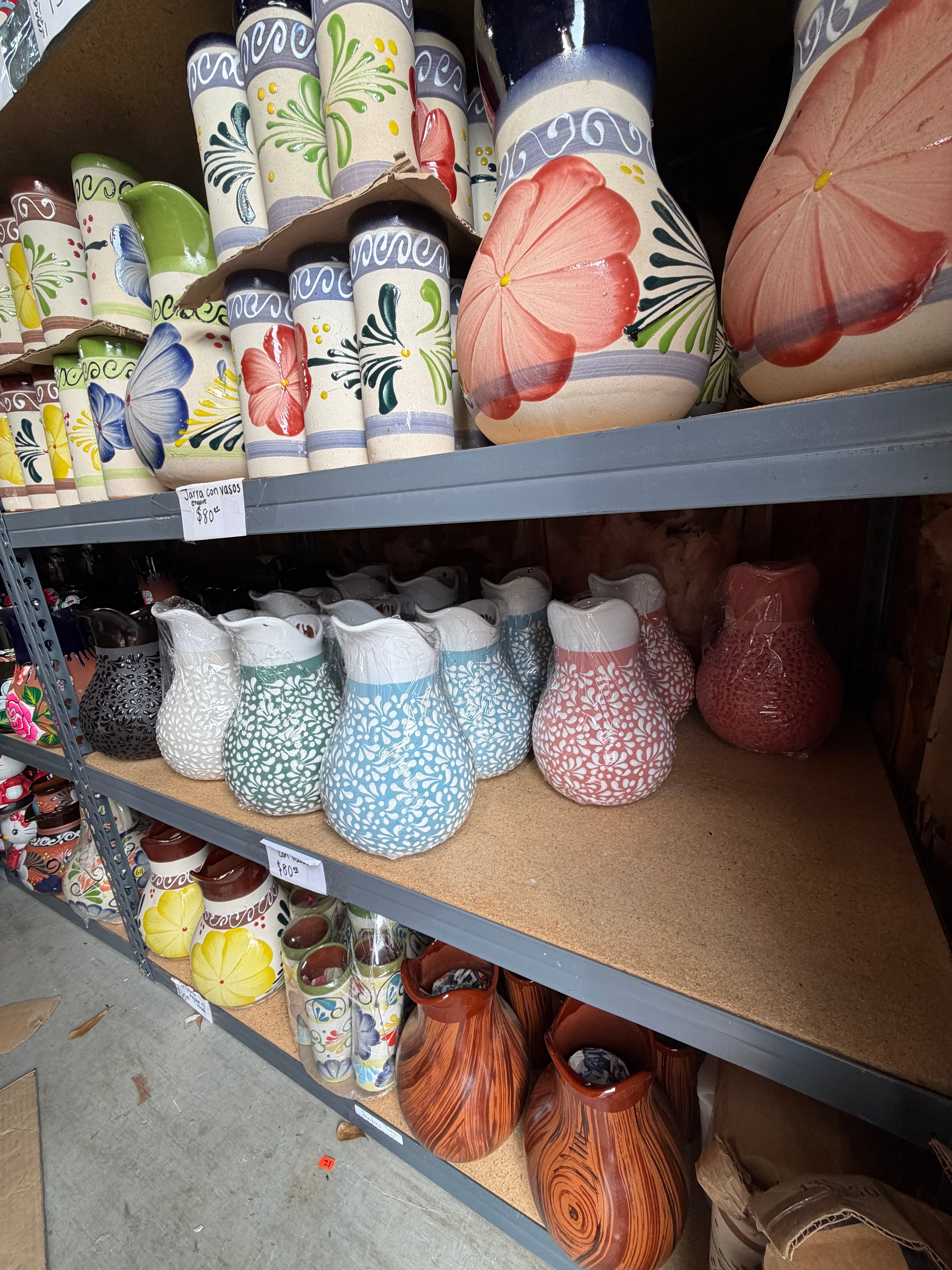 Jarra negra (2 estilos)