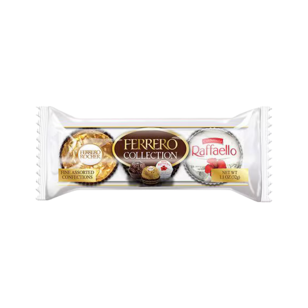 Ferrero Collection Finos Bombones Surtidos Paquete de 3 Piezas (31g)