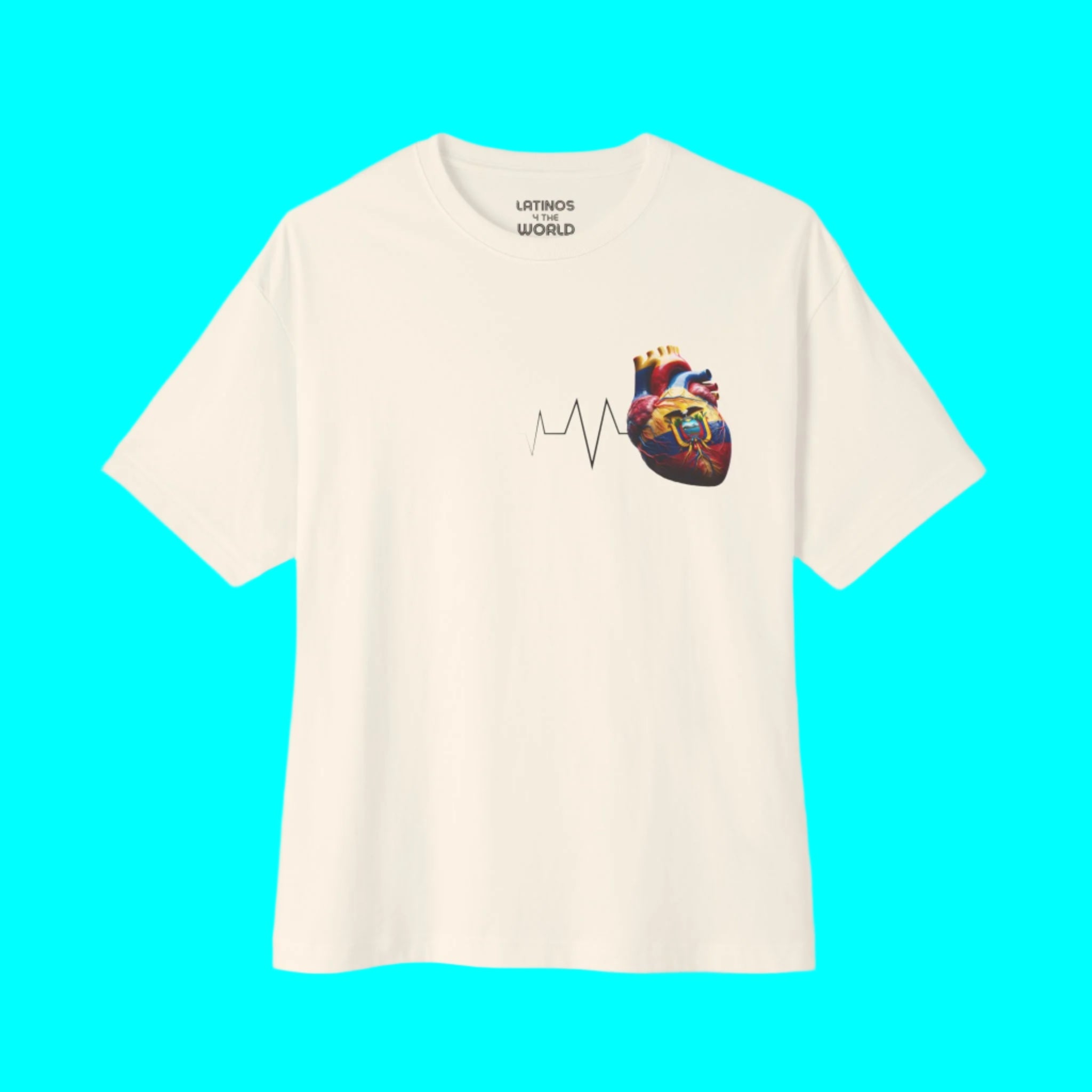 ECUADOR Siempre En Mi Corazón Camiseta | Latido Ecuatoriano Corazón | Orgullo Latino Camisetas Virales Divertidas