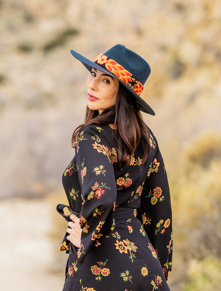 Sombrero vaquero gris carbón