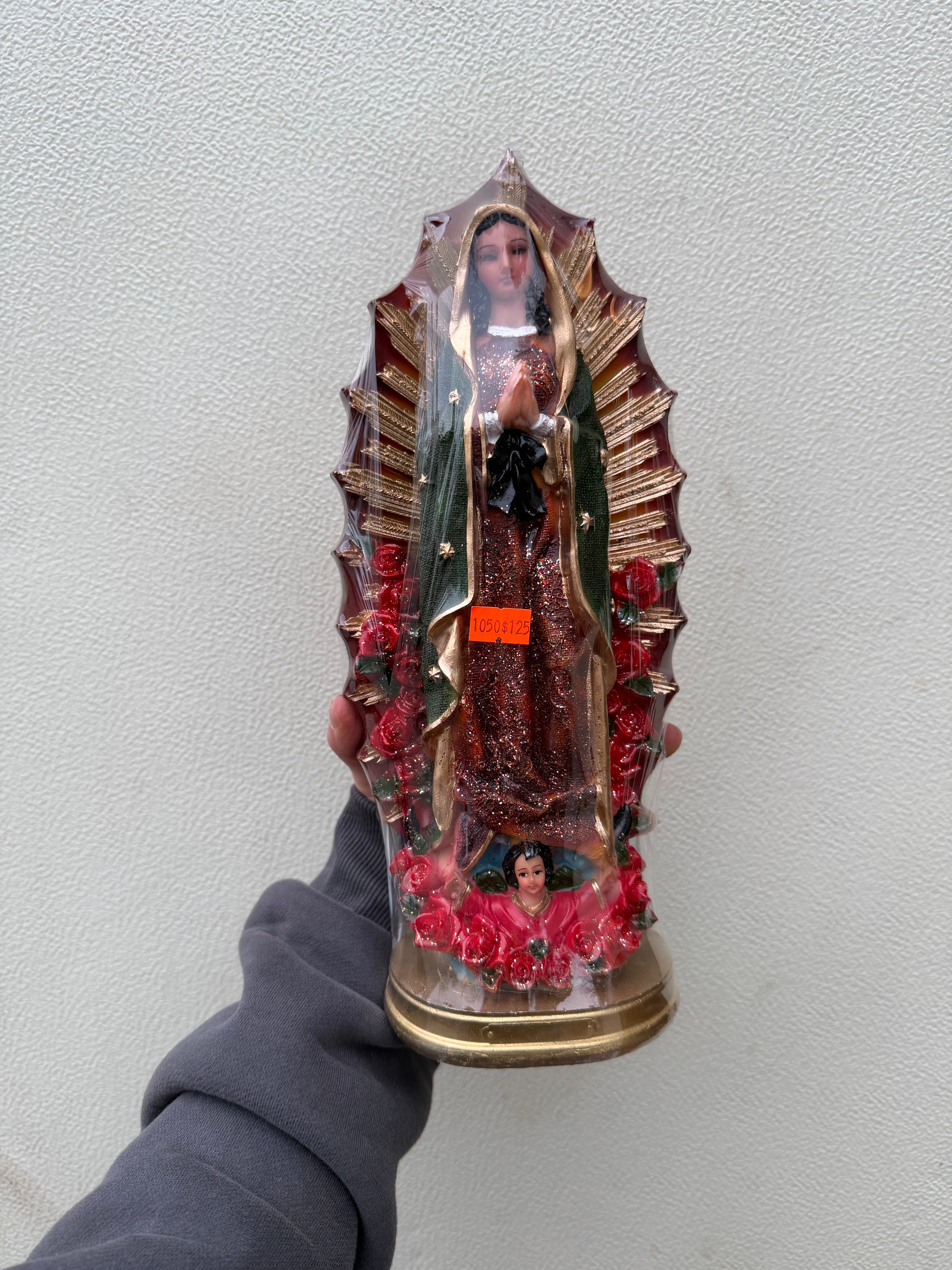 Estatua Decorativa Virgen de Guadalupe 11 pulgadas