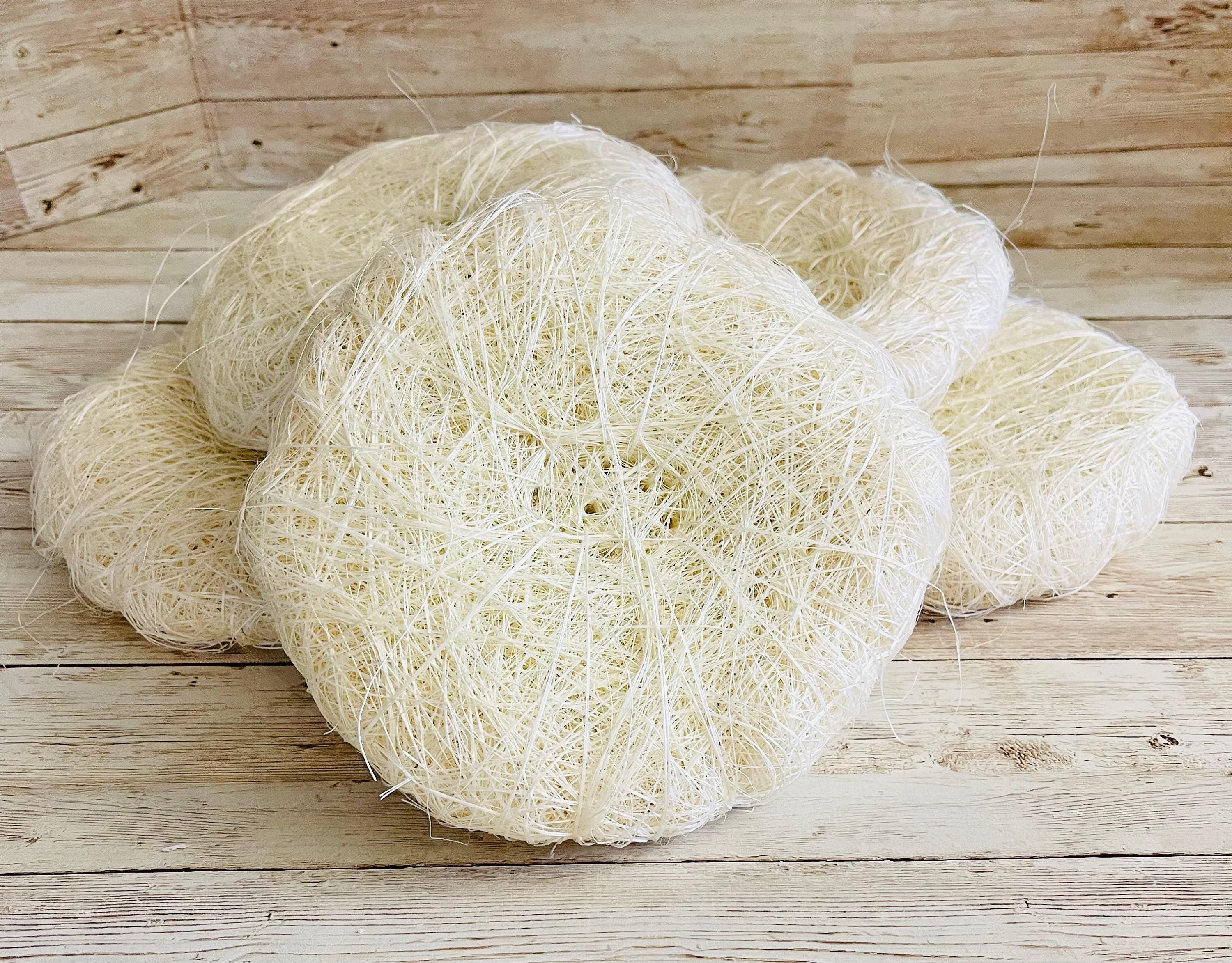 Estropajo De Ixtle Mexicano Ixtle Scourer Body Scrub 100% Natural Fibers