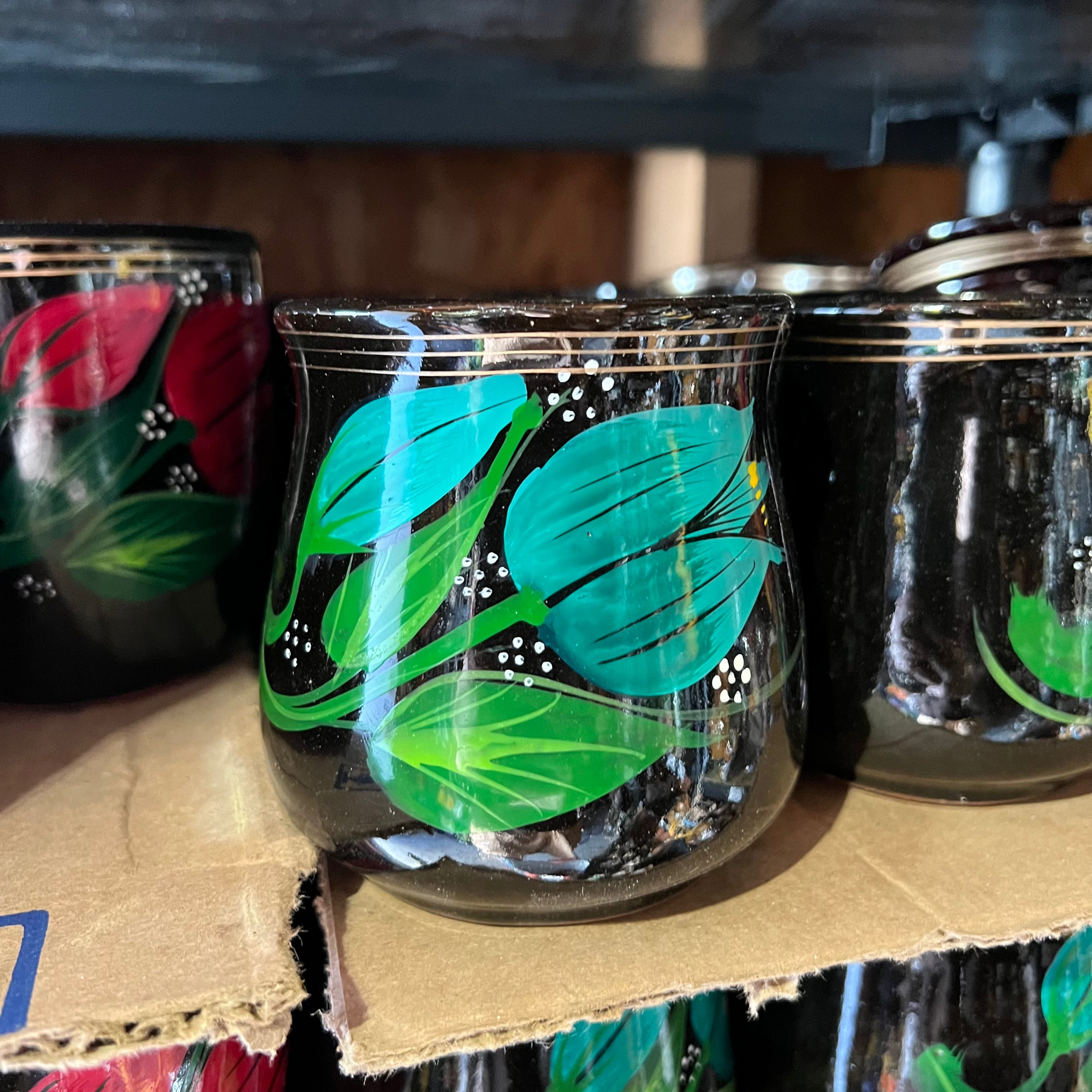 Taza curva artesanal Tulipán