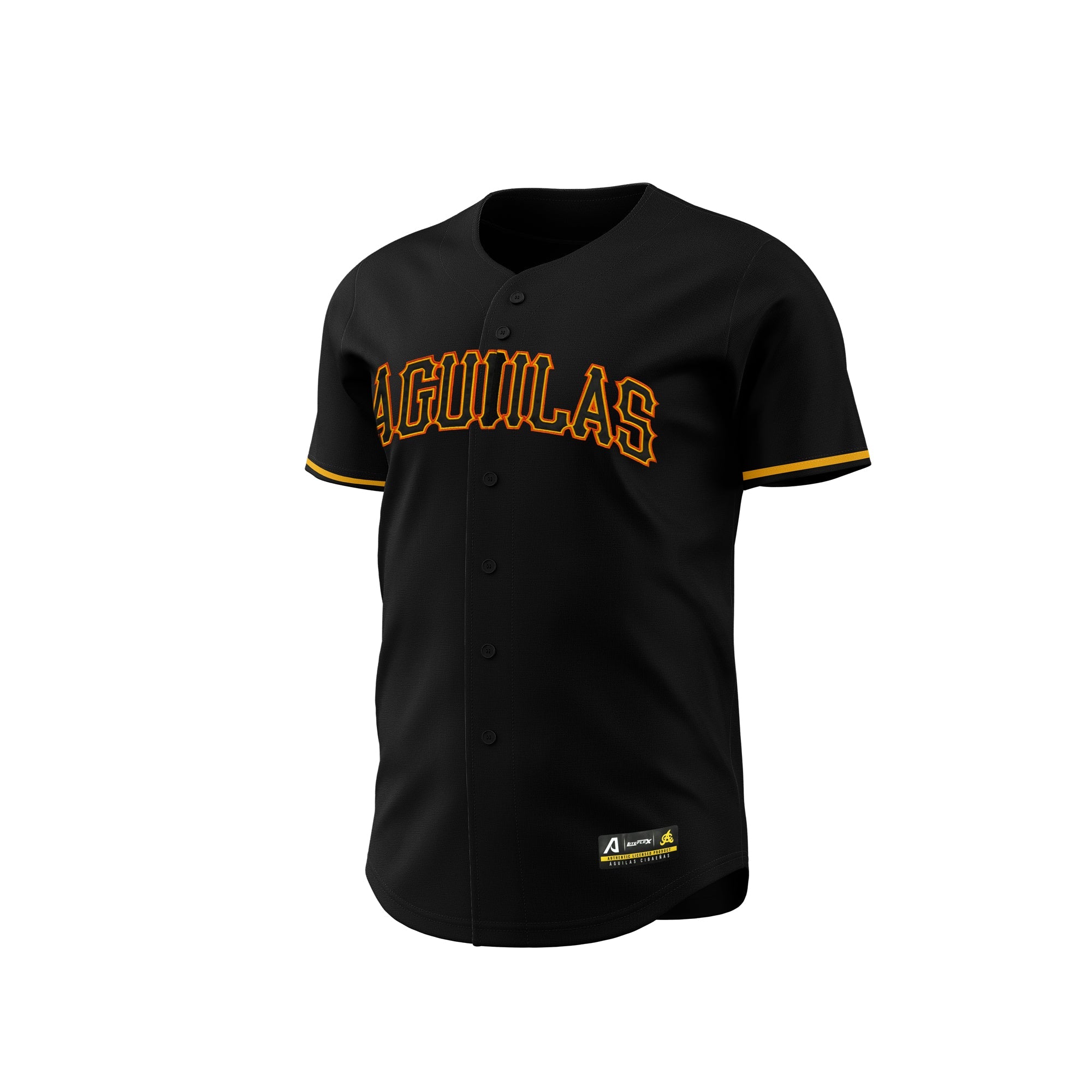 Camiseta oficial de las Águilas "Titanes del Caribe 2023" - Negra