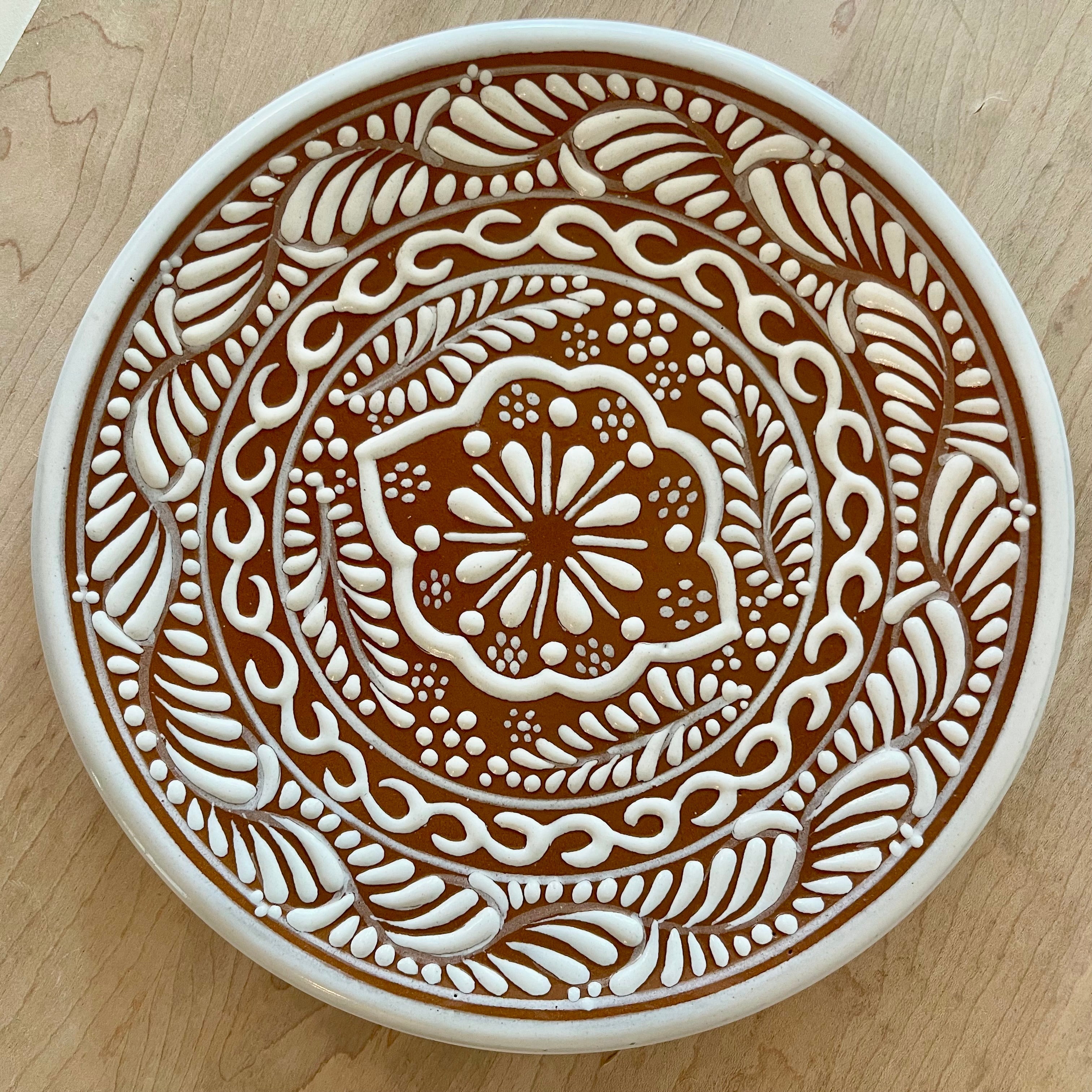 Talavera plato “Conchitas”