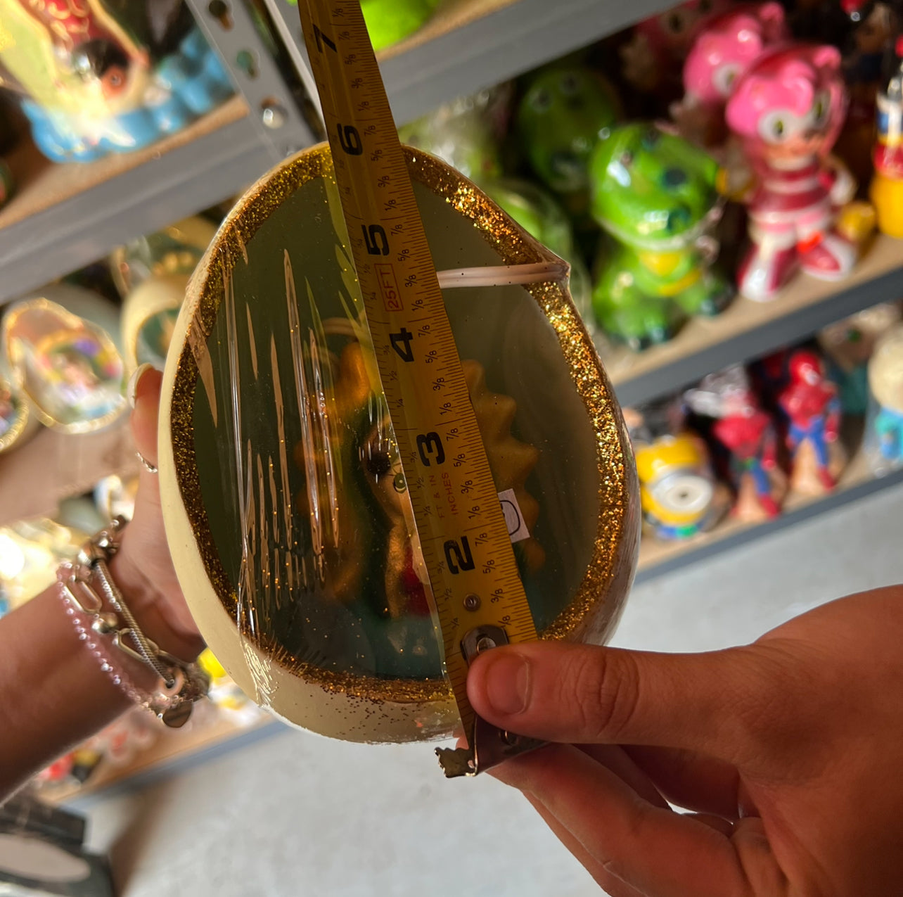 Lámpara de noche Huevito Virgencita