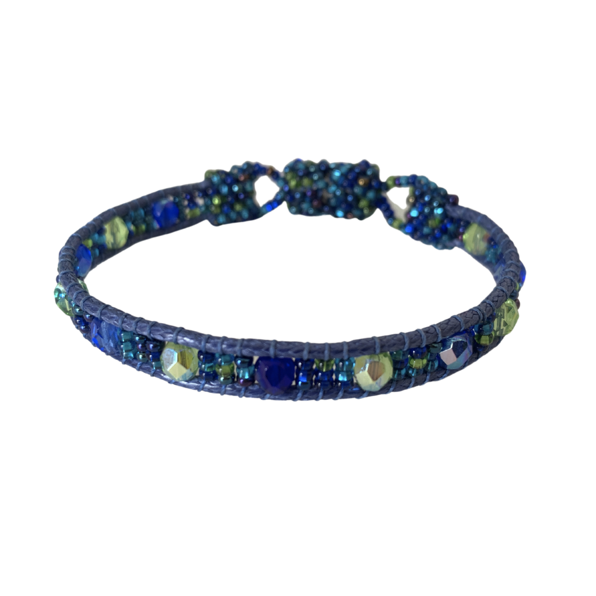Pulsera de cuero con cierre magnético - Guatemala