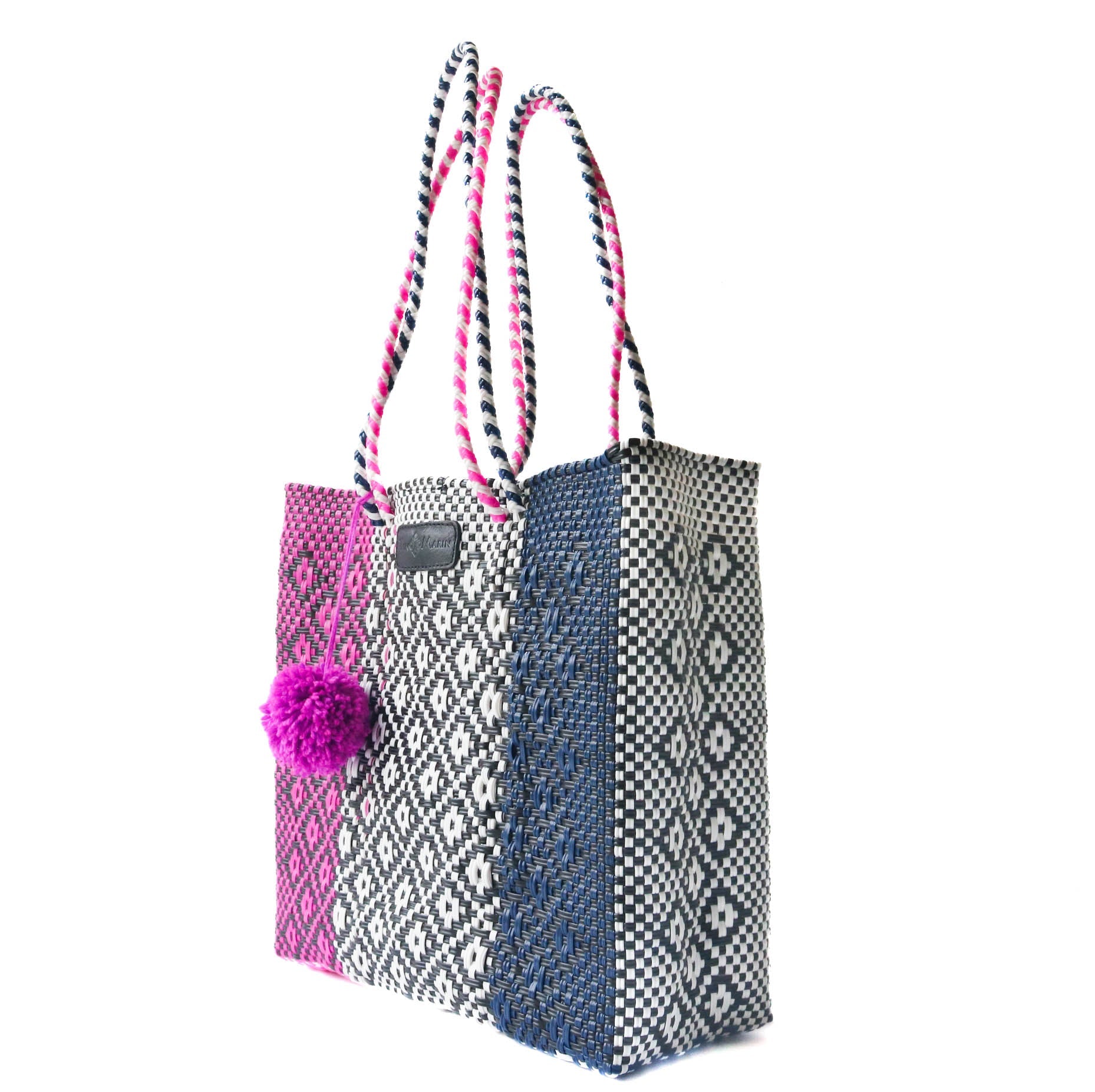 Bolso tote Bloom tejido