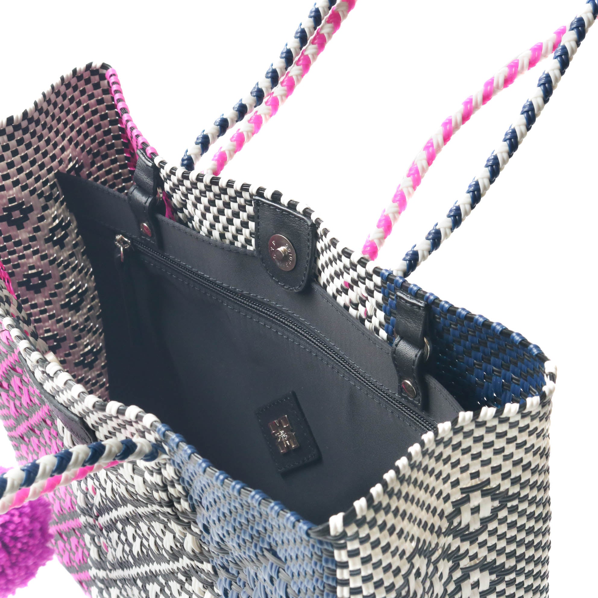Bolso tote Bloom tejido