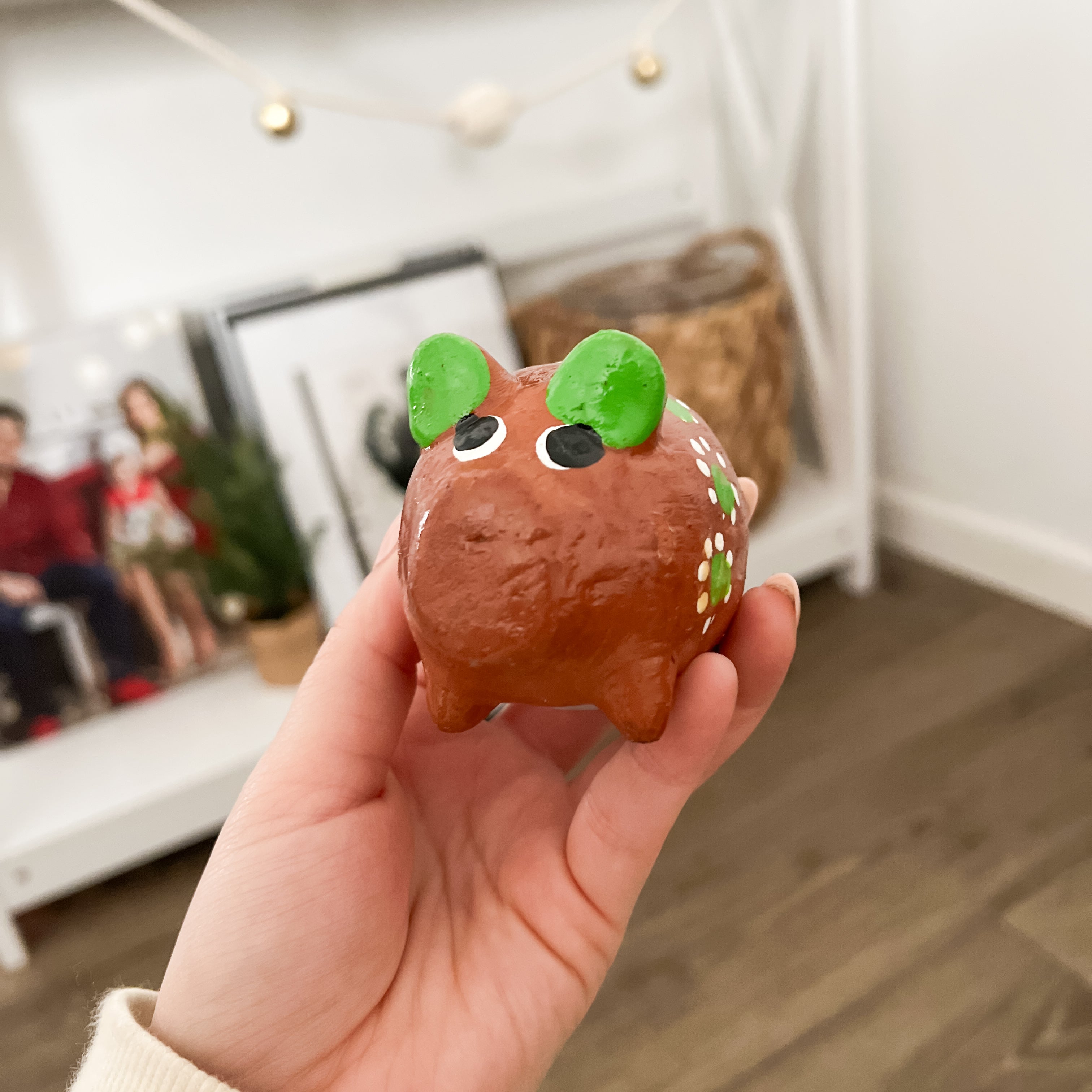 Salero Cerdo de Barro