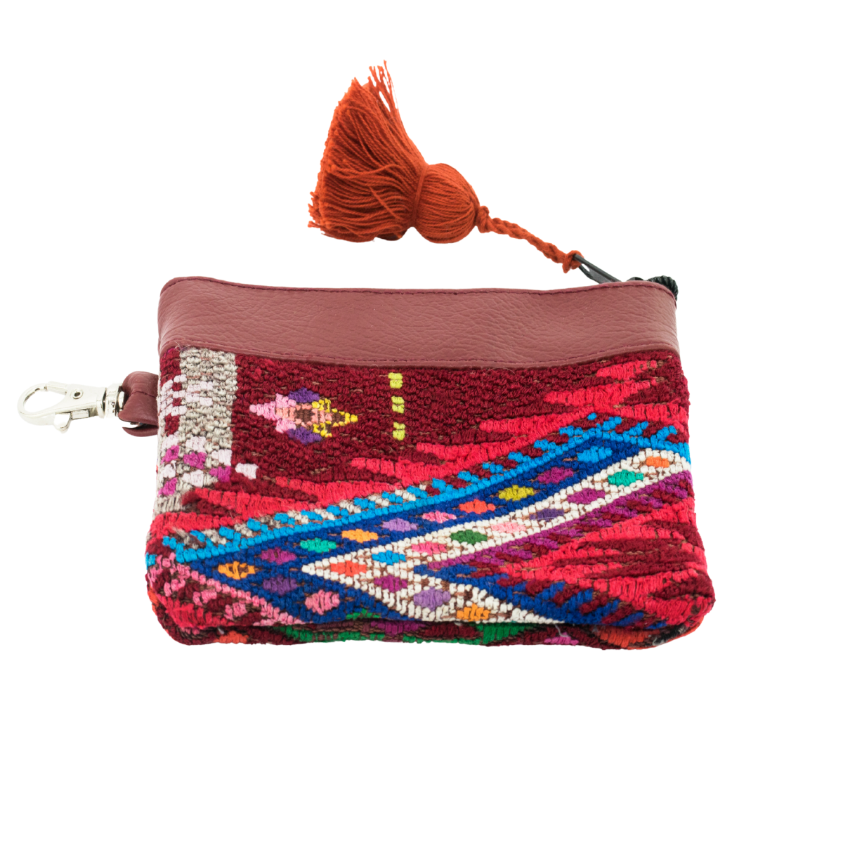 Monedero de Piel Vegana Huipil Ana - Guatemala
