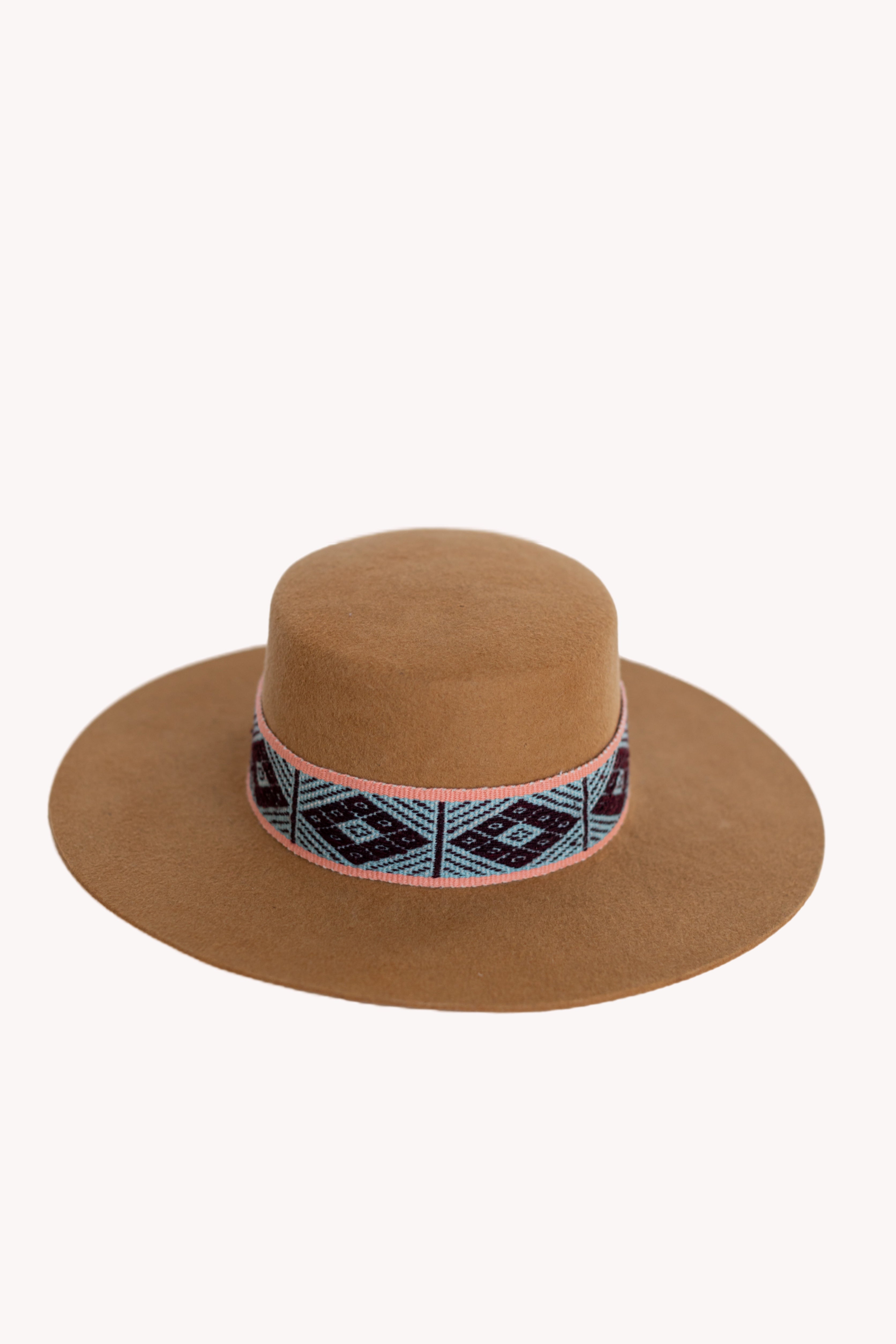 Sombrero español camel