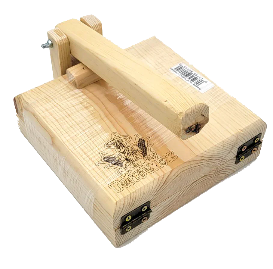 Champs Pine Tortilla Press 10" x 10"