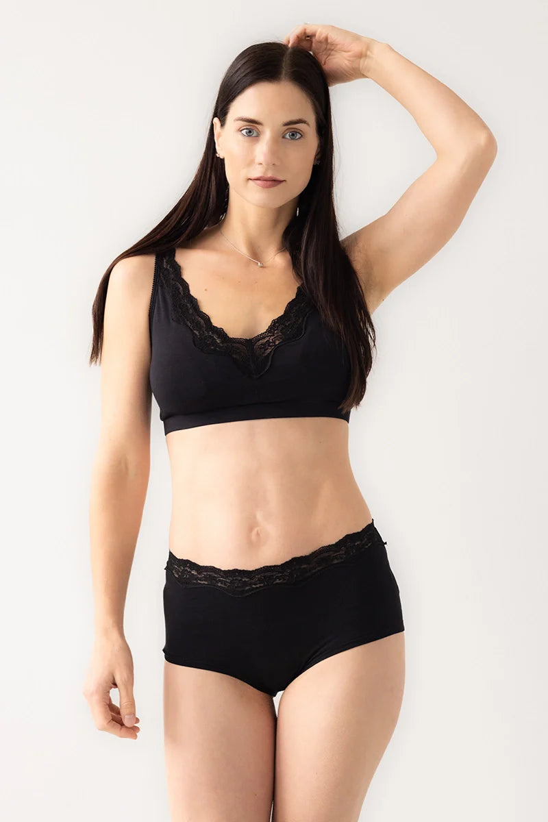 Braguita de bikini Salua con borde de encaje