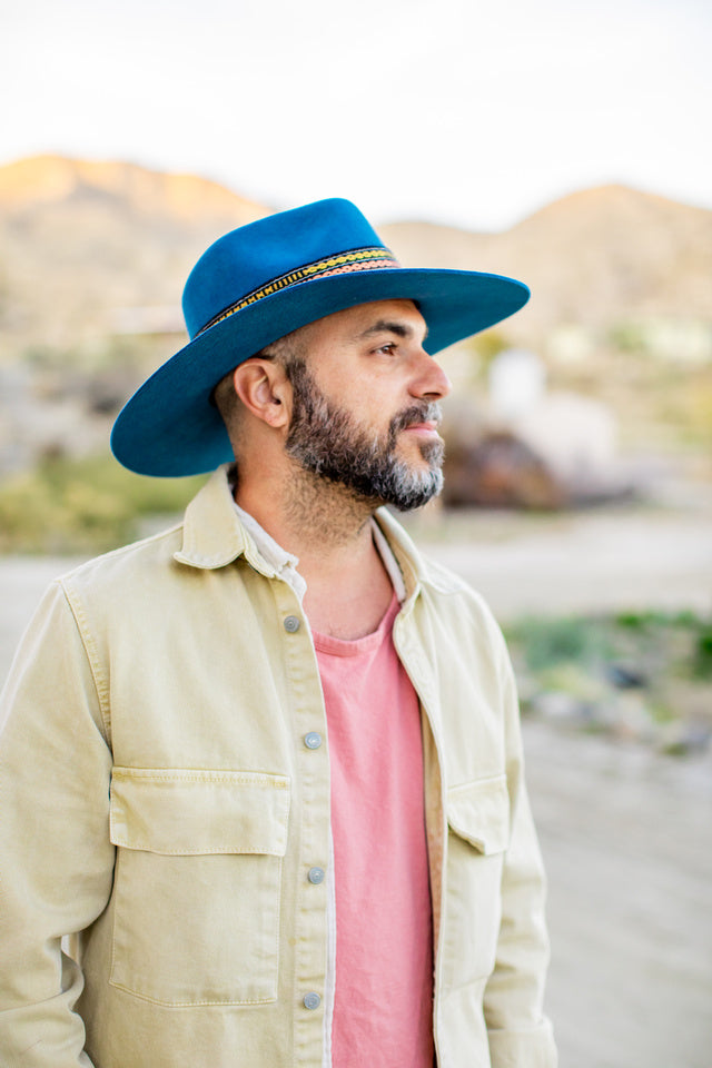 Sombrero vaquero de mezclilla