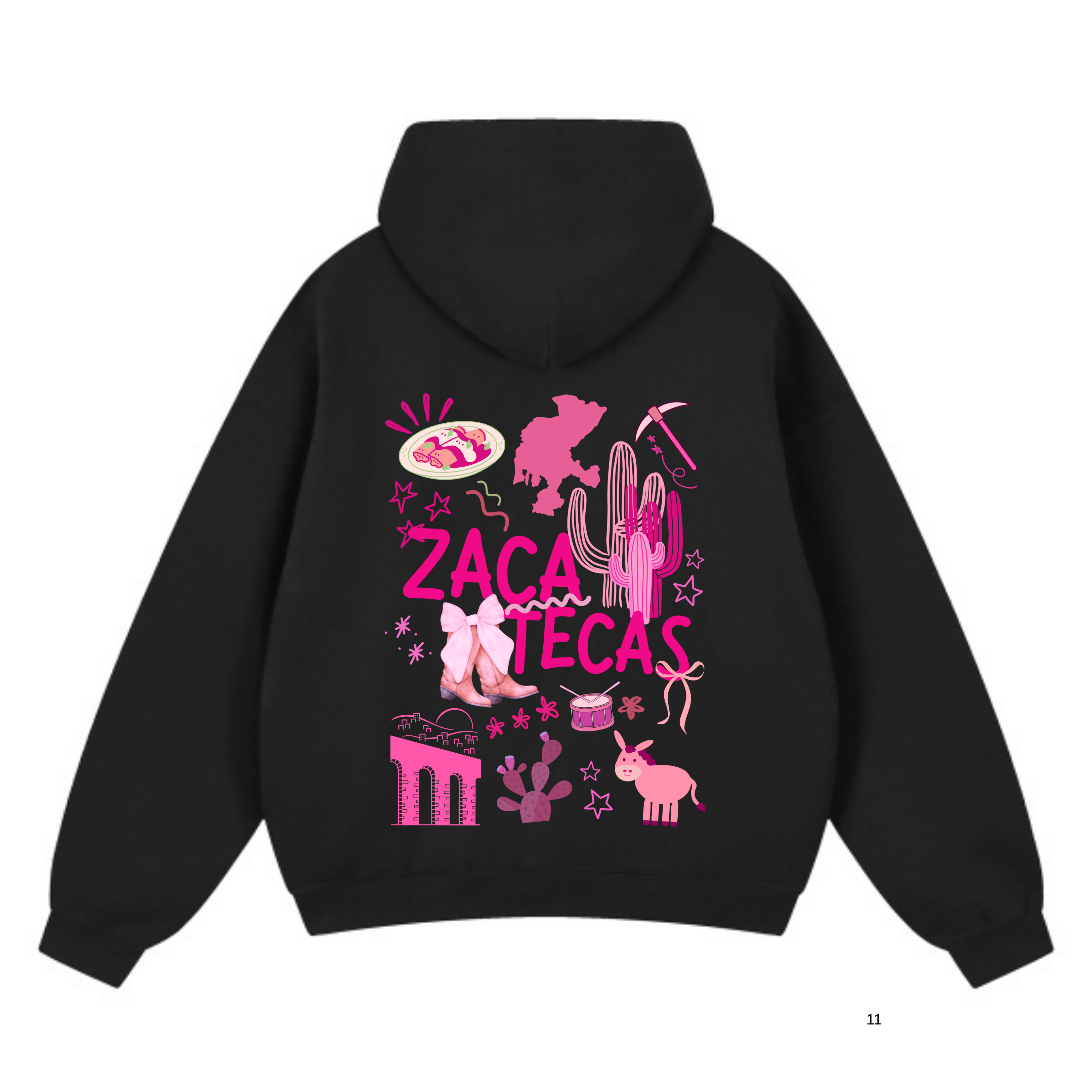Zacatecas Pink Herencia Sweater